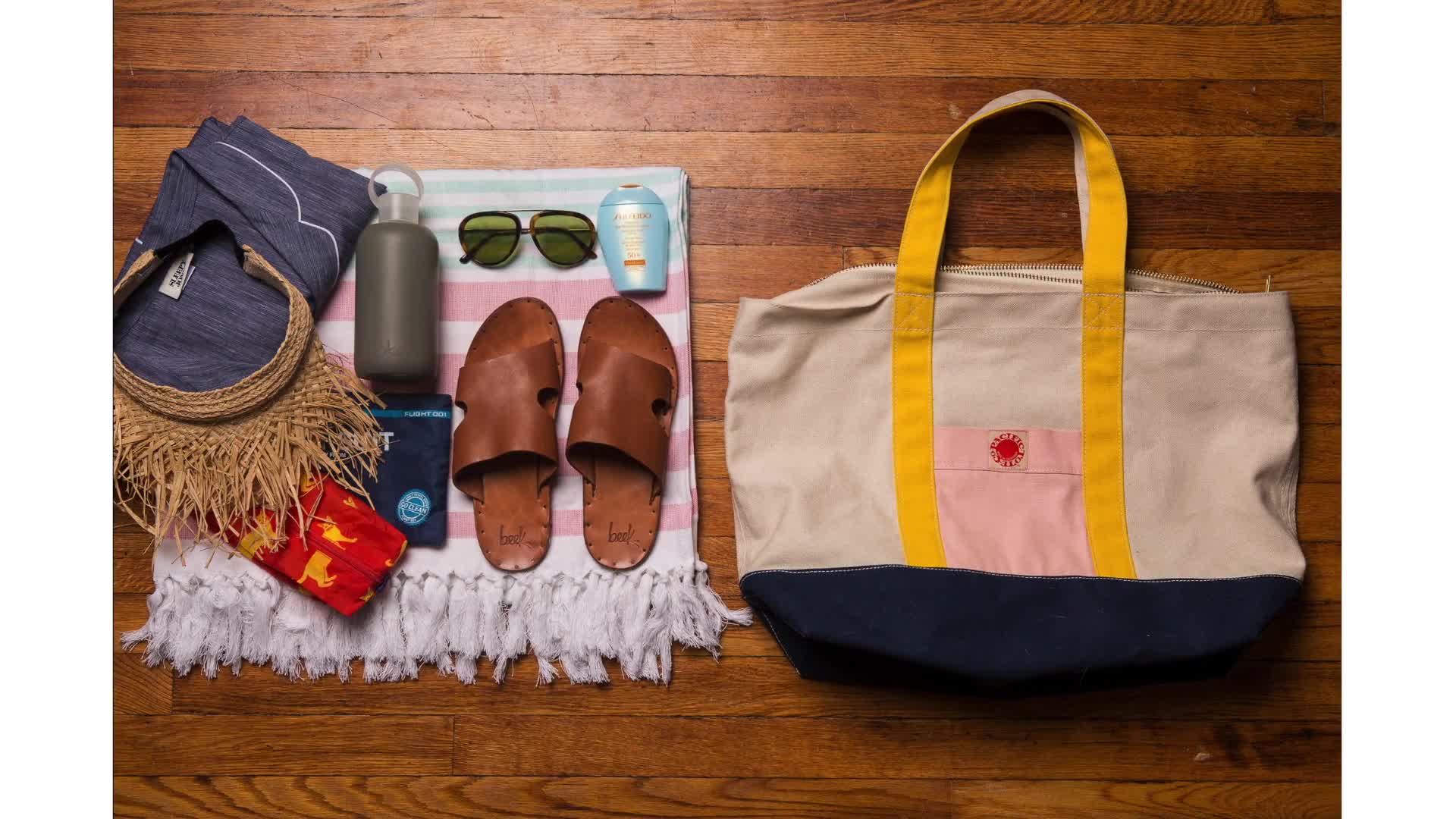 Watch How to Pack Your Beach Bag | Condé Nast Traveler
