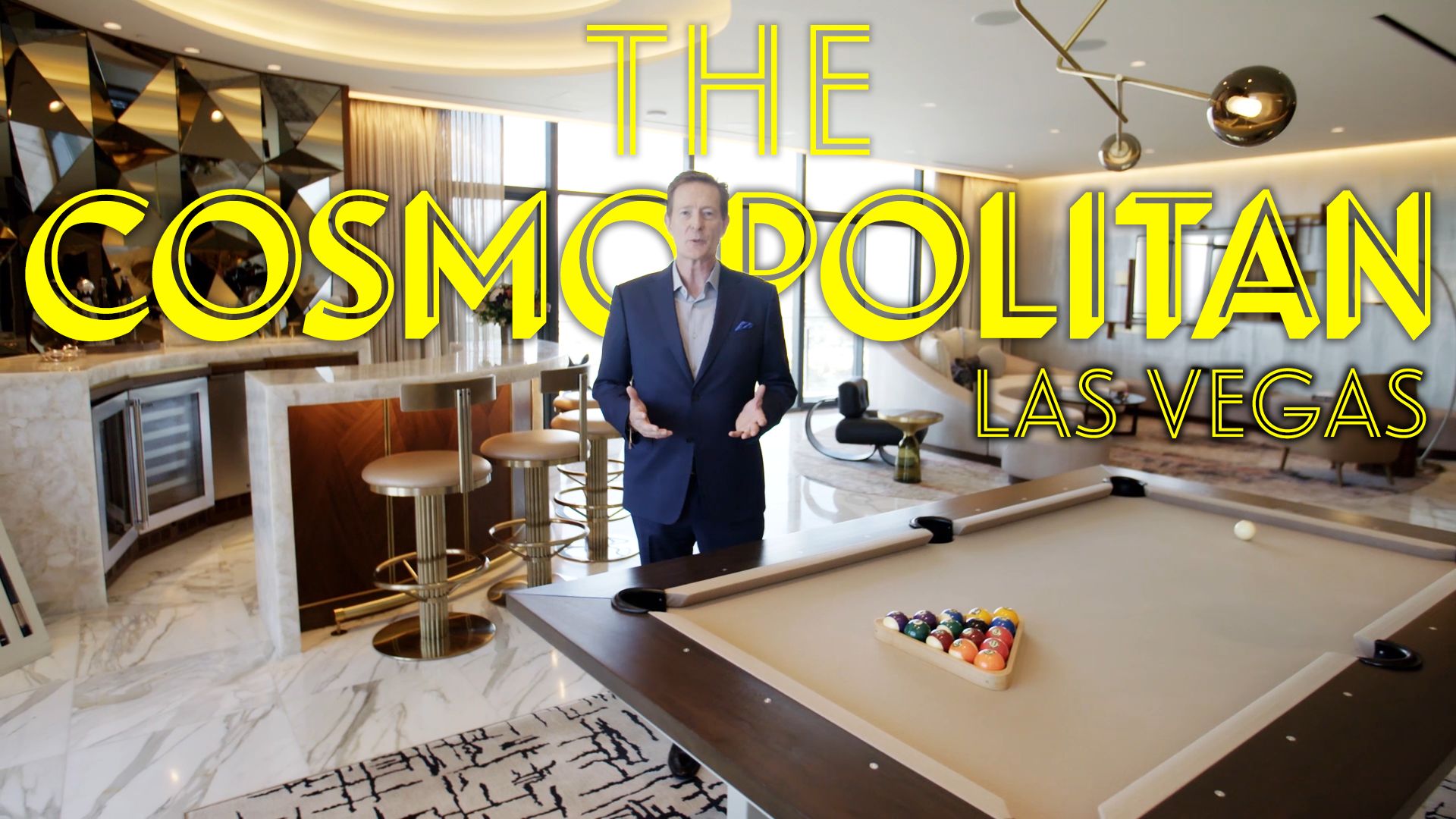 Watch Inside A Las Vegas Hotel Penthouse You Can T See Without Betting 1m Hotel Tours Conde Nast Traveler