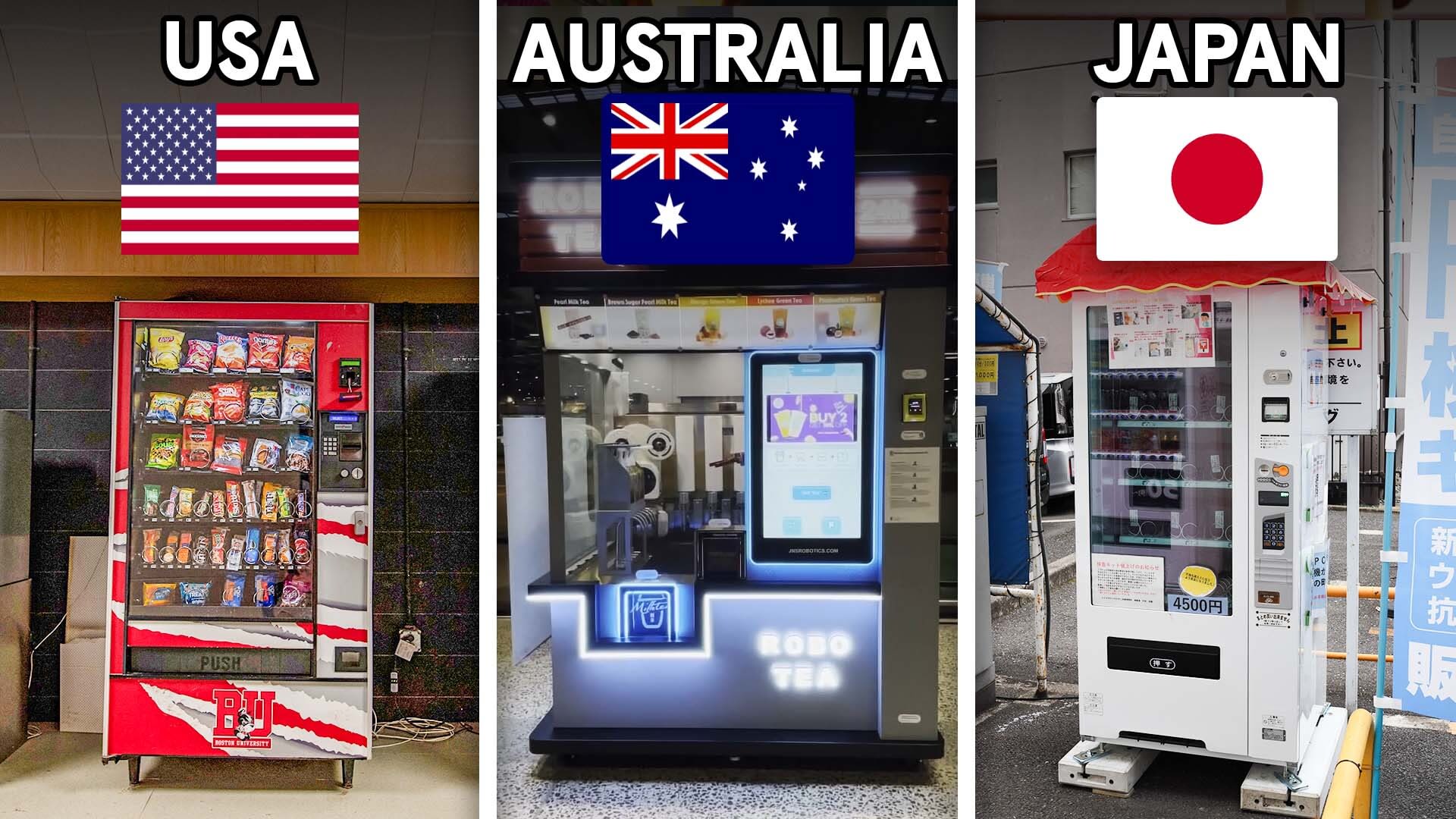 Watch What's Inside The World's Most Amazing Vending Machines?, World  Views