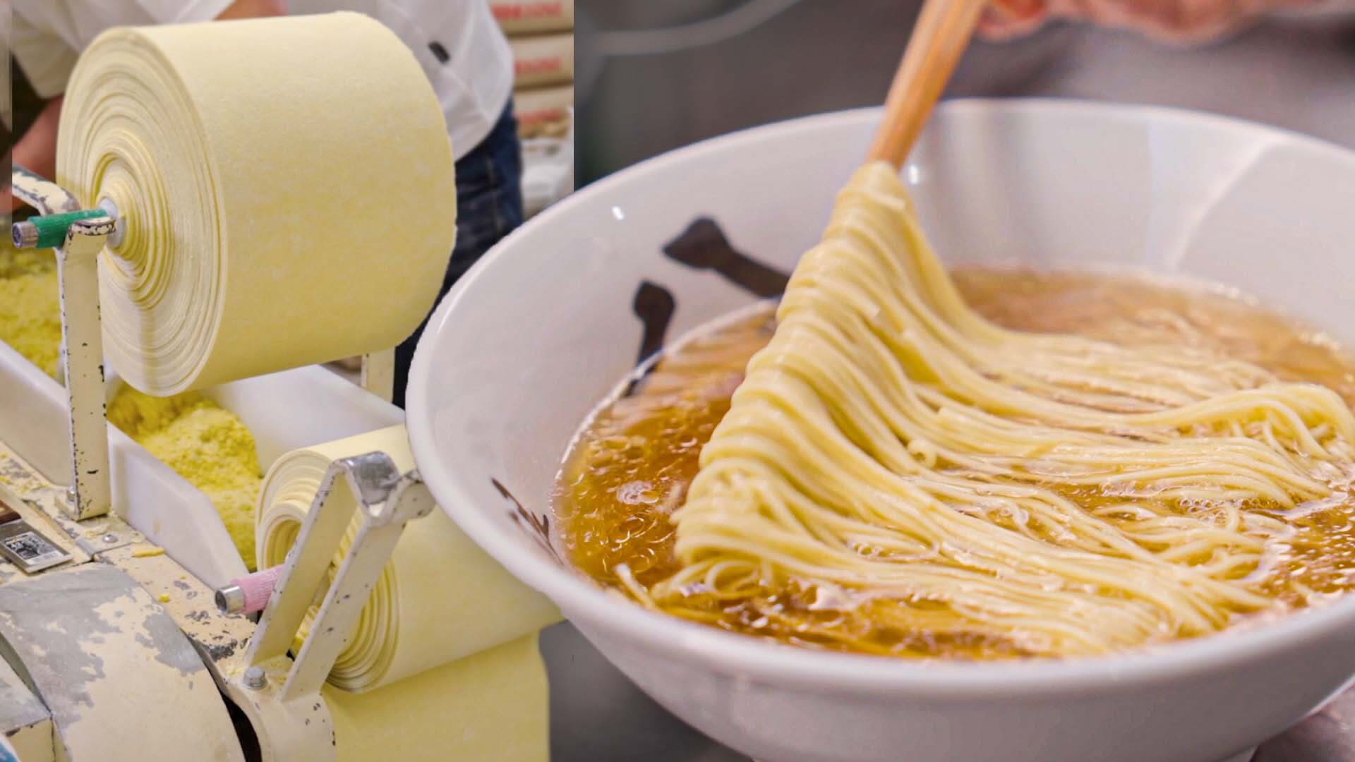 Watch The Small Tokyo Noodle Factory Making Michelin Star Ramen Local