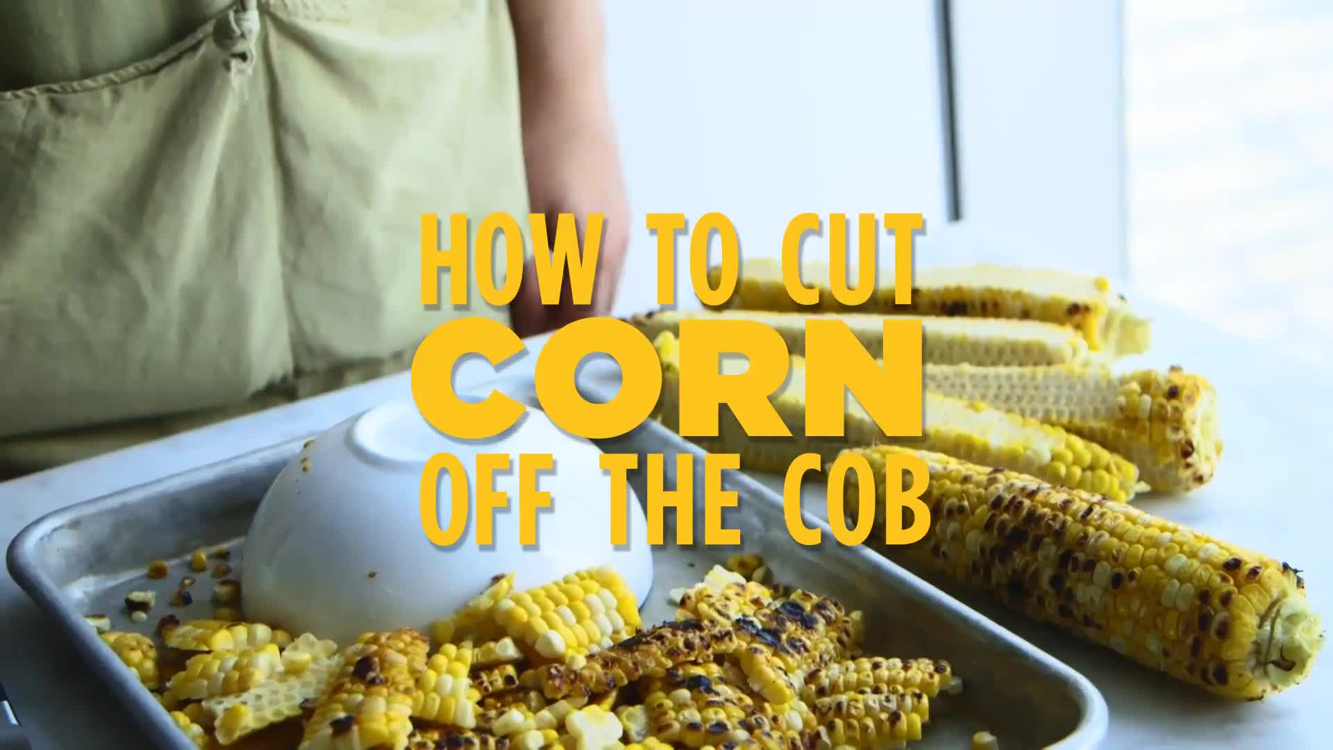 Watch How to Cut Corn Off the Cob Epicurious