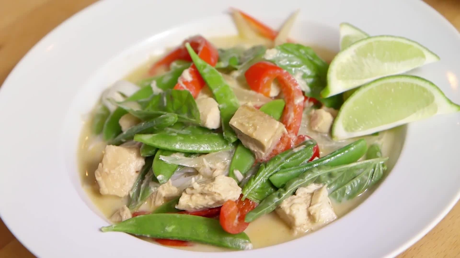 Watch How to Make Easy Green Curry Chicken Epicurious