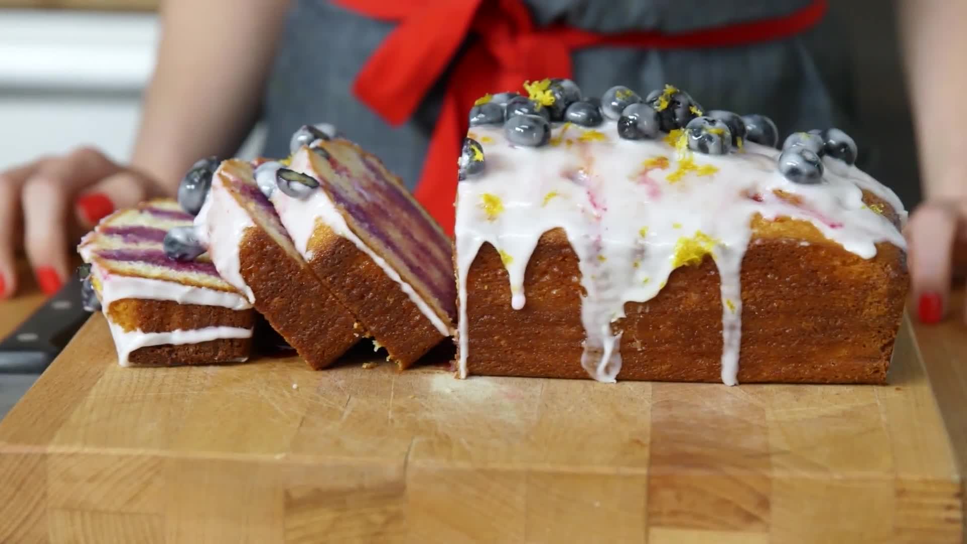 Watch How to Make LemonBlueberry Poke Cake Epicurious