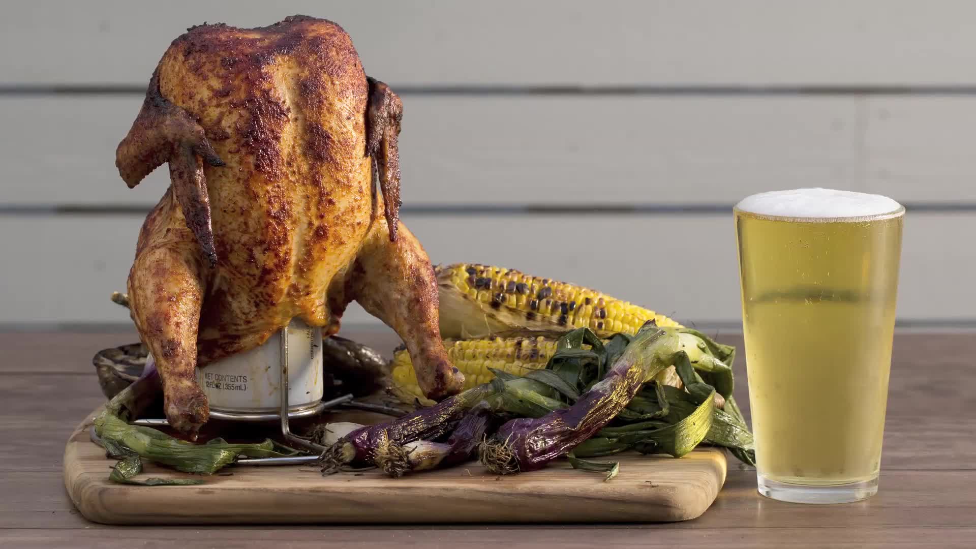 Watch How to Make BeerCan Chicken Cooking Magic Epicurious