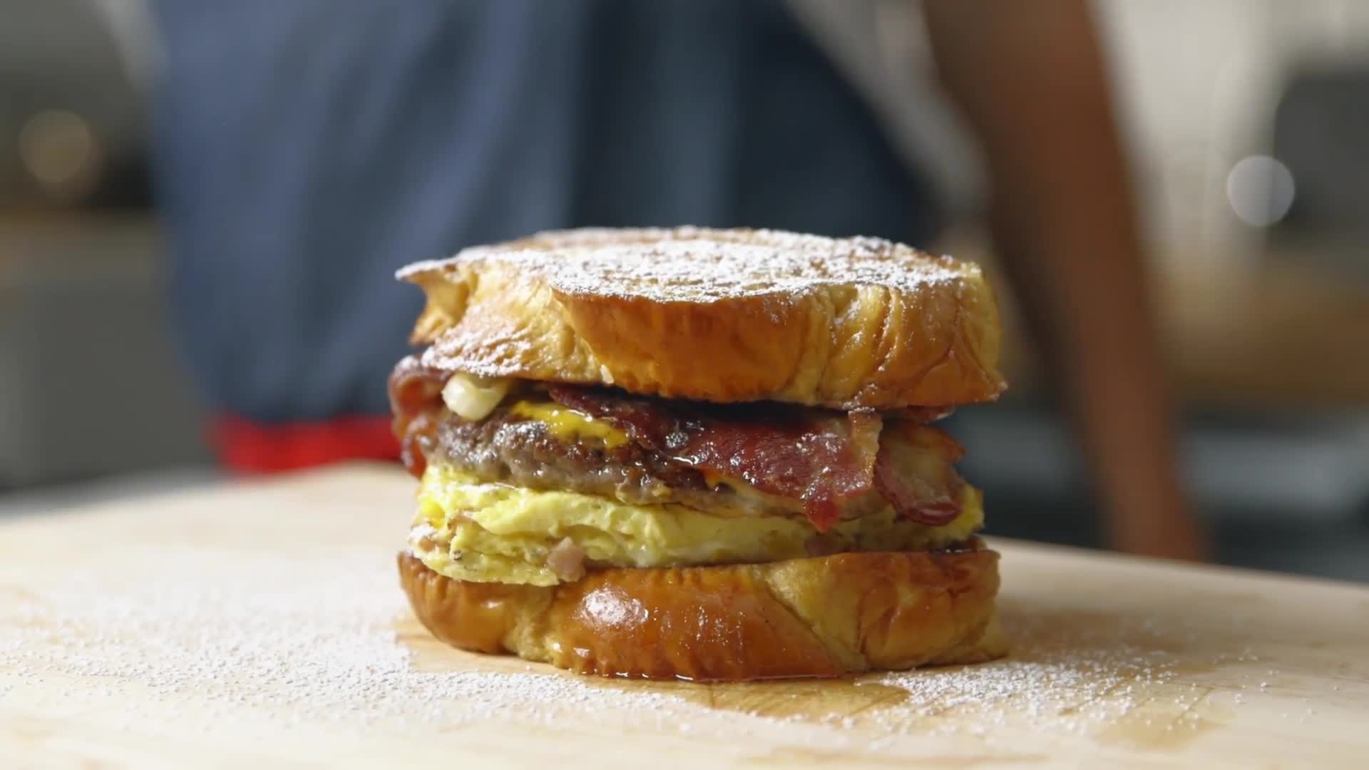 Watch How to Make the Ultimate Brunch Sandwich Epicurious