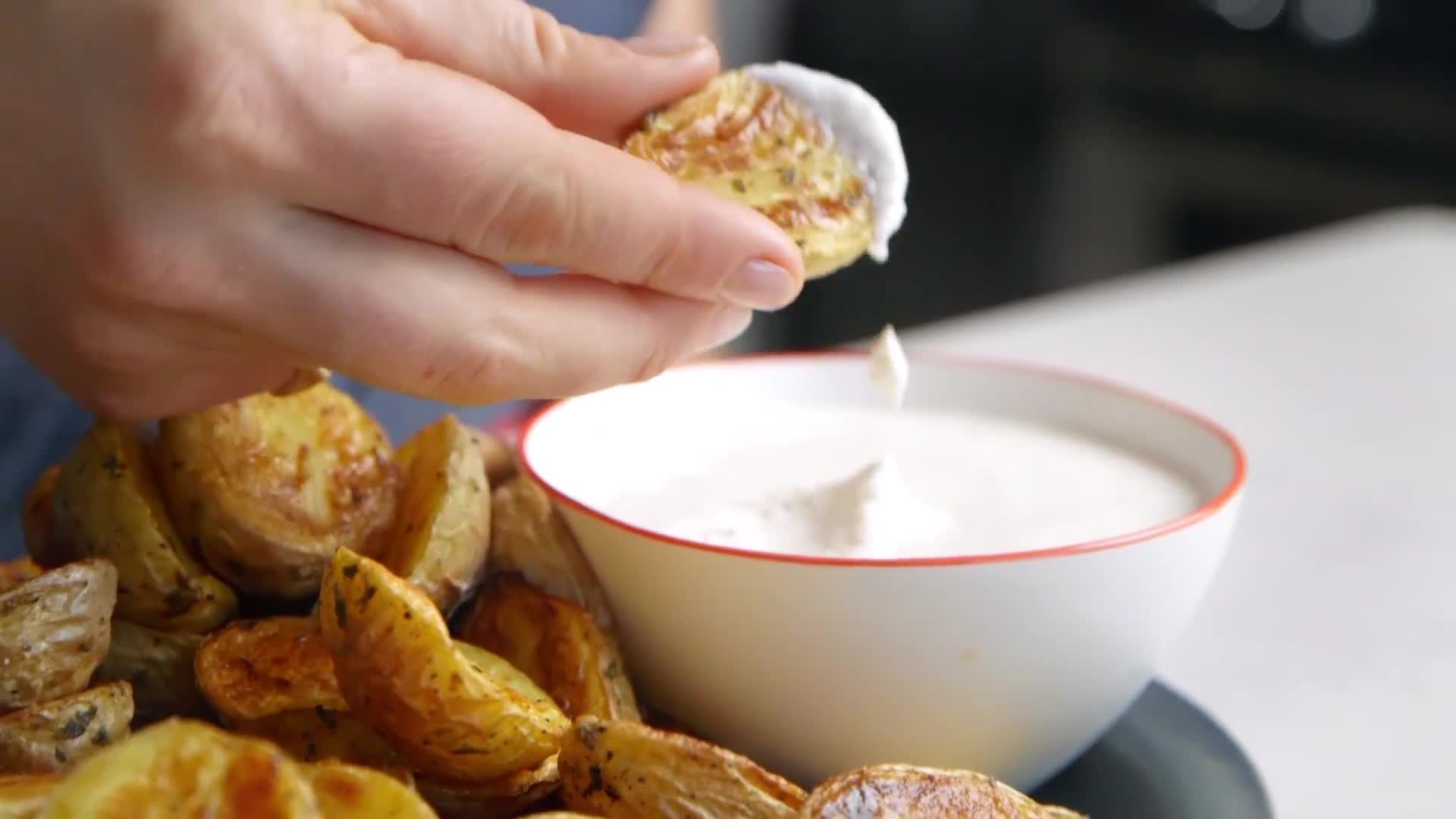 Watch This Horseradish Yogurt Sauce Goes With Everything Epicurious
