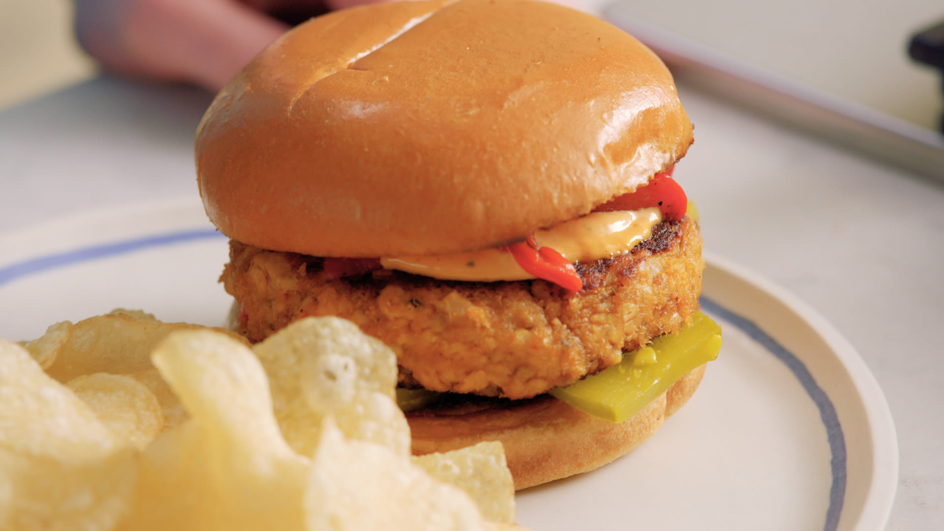 Watch There's a Salmon Burger In Your Pantry! Epicurious