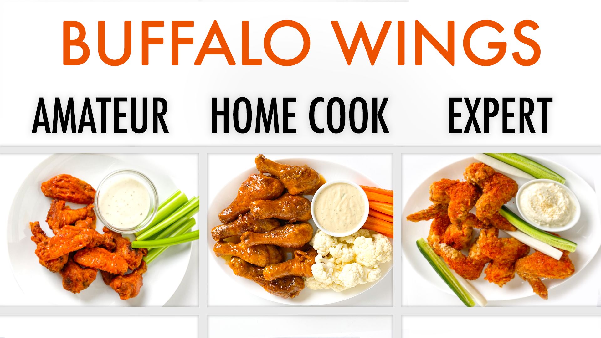 Watch 4 Levels Of Buffalo Wings Amateur To Food Scientist 4 Levels Epicurious