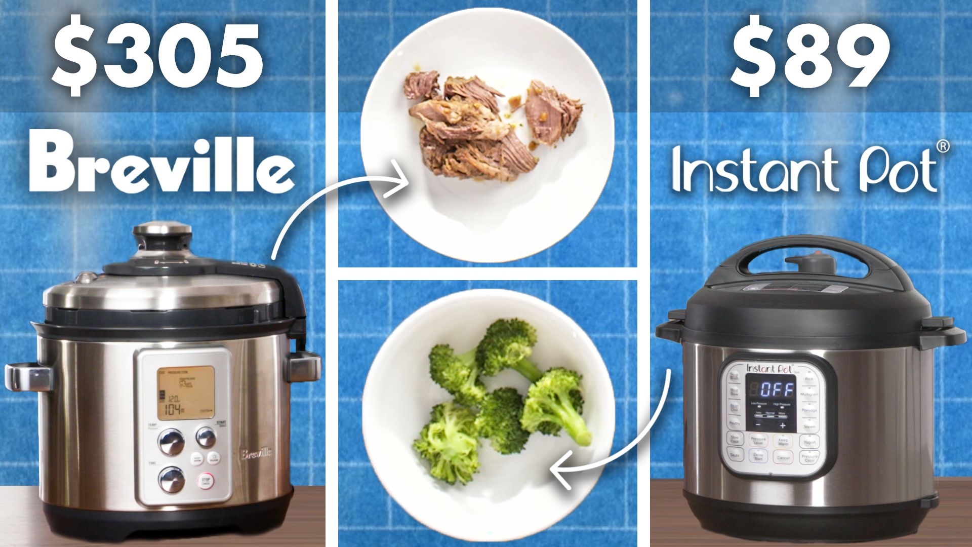 Watch $89 Instant Pot vs $305 Breville: Design Engineer Tests