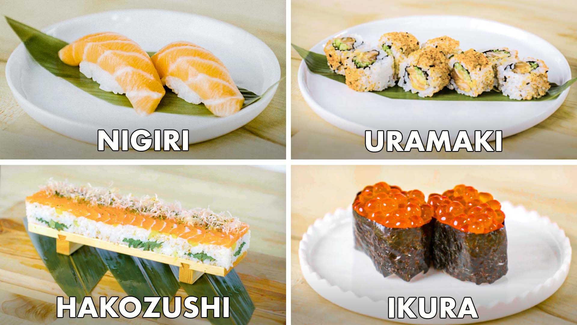 Watch How To Make Every Sushi Method Mastery Epicurious