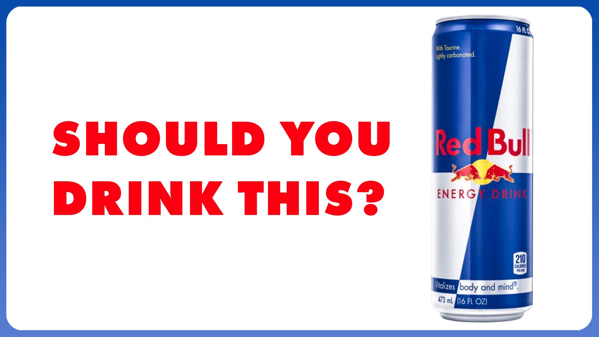gennemse snak Påstand Watch What Does Red Bull Actually Do? | Fine Print | Epicurious