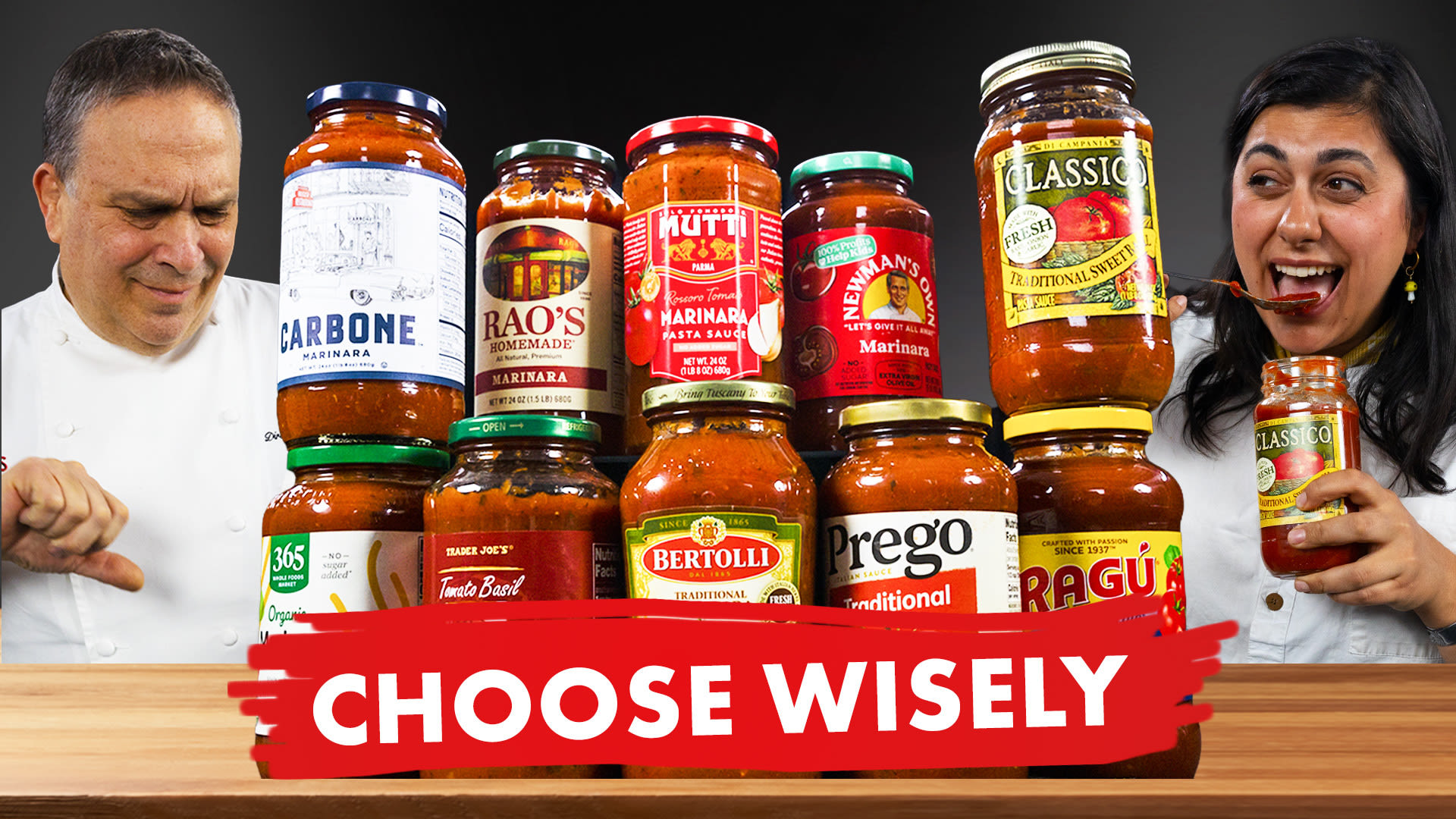 Watch 3 Italian Chefs Taste Test Supermarket Marinara Sauce | The Taste ...