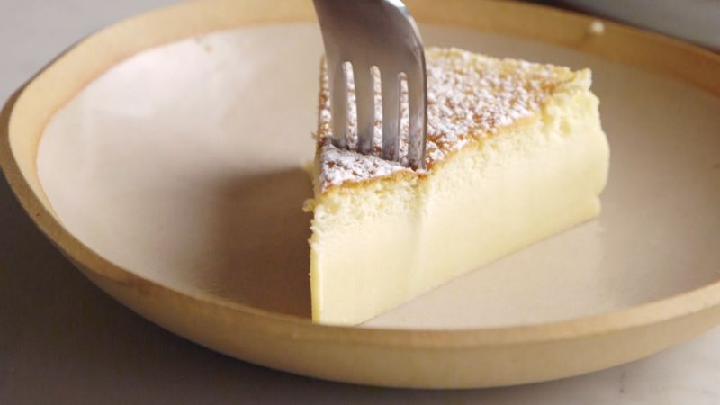 3 Ingredient Japanese Cheesecake Recipe Epicurious Com