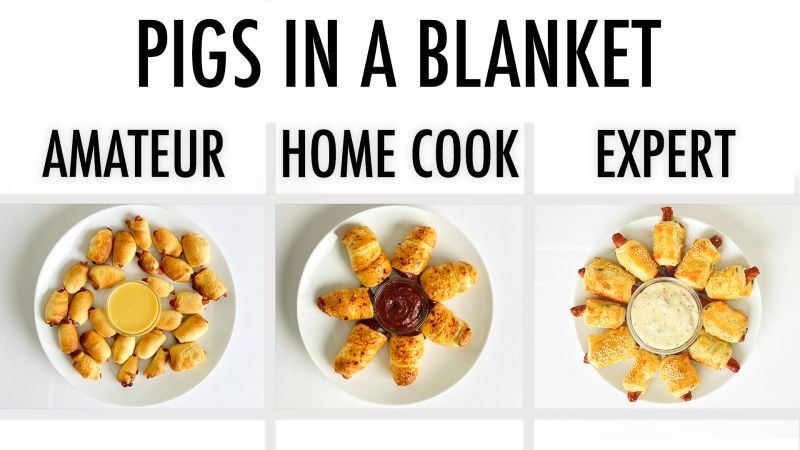 Watch 4 Levels of Pigs In A Blanket Amateur to Food Scientist 4 Levels Epicurious