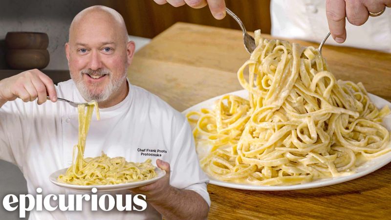 Fettuccine con Salsa Buffalo (Fettuccine with Buffalo Sauce)