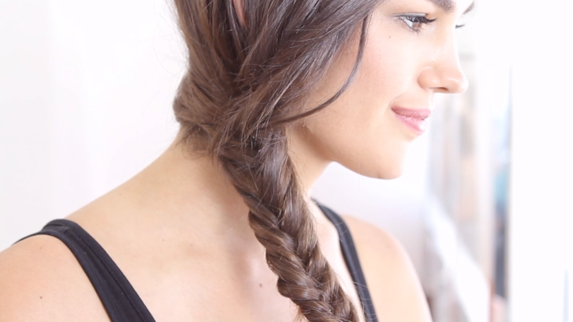 Watch How to Do a Fishtail Braid: Hey, Hair Genius Shows you the Perfect  Hairstyle to Try When You're Short on Time | Hey, Hair Genius | Glamour