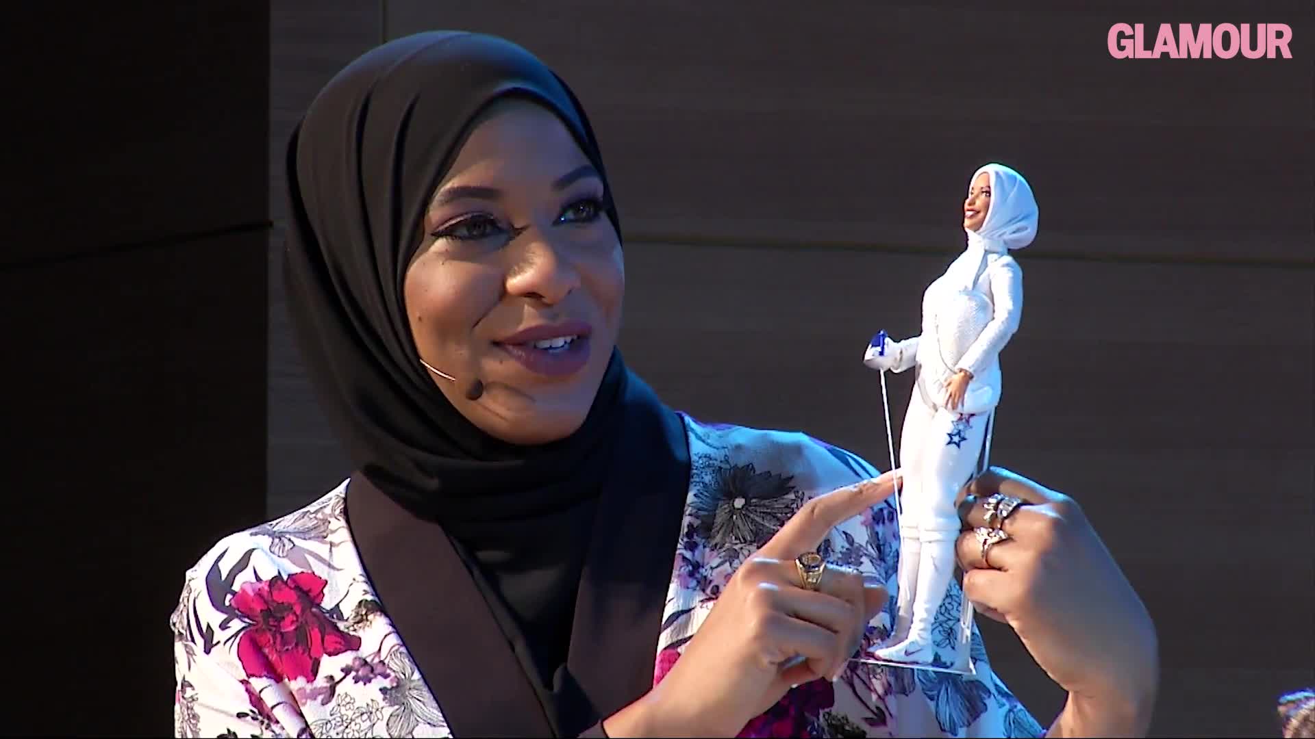 Watch Ibtihaj Muhammad Is The First Hijab Wearing Barbie Women Of The Year Glamour