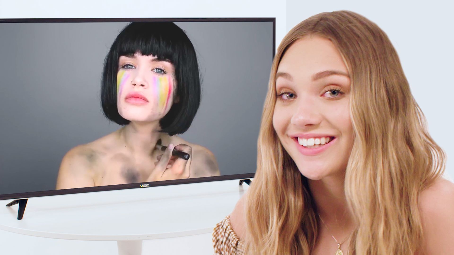 Watch Maddie Ziegler Fact Checks Beauty Tutorials On Youtube Glamour