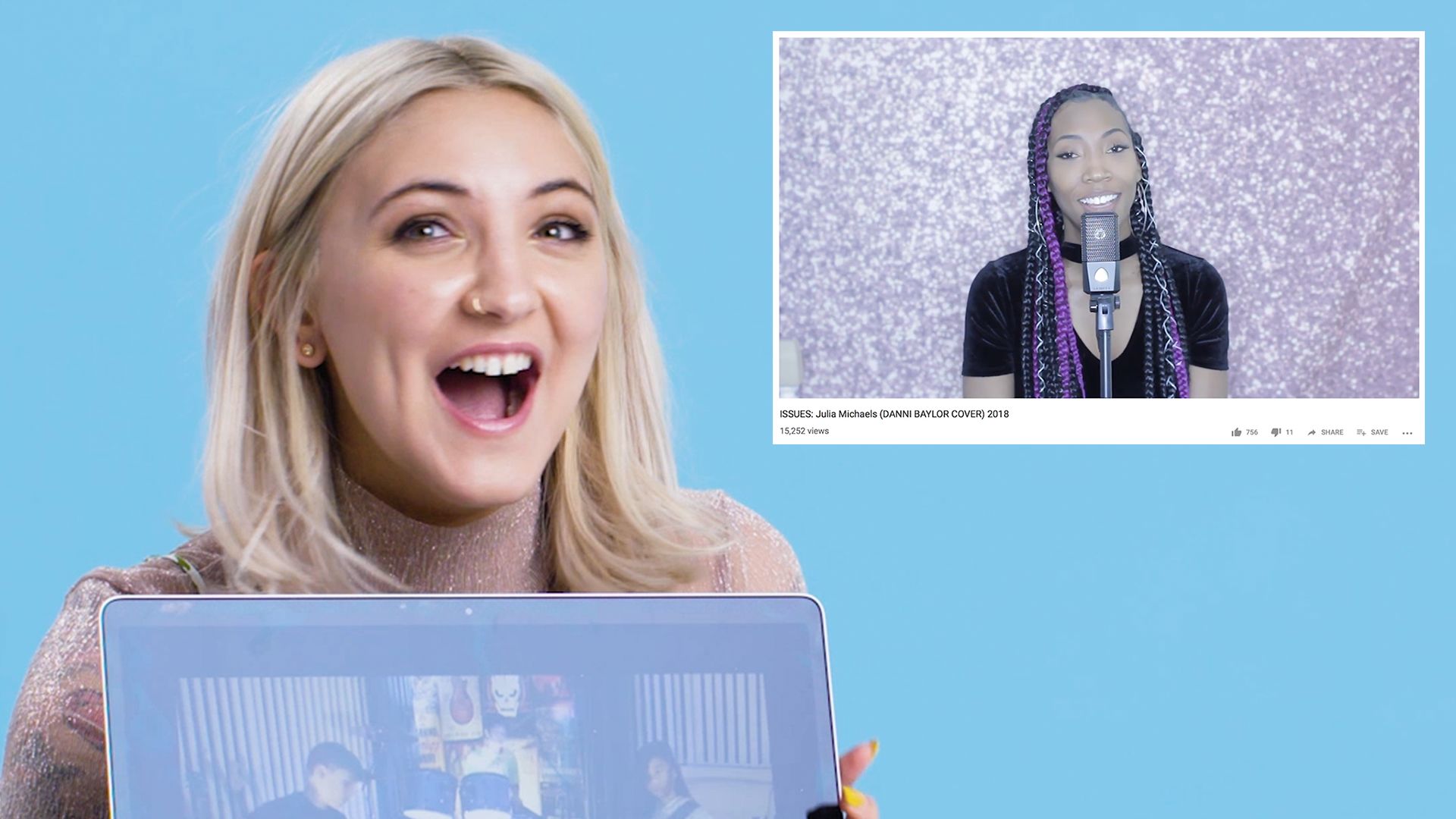 Watch Julia Michaels Watches Fan Covers On Youtube You Sang My Song Glamour