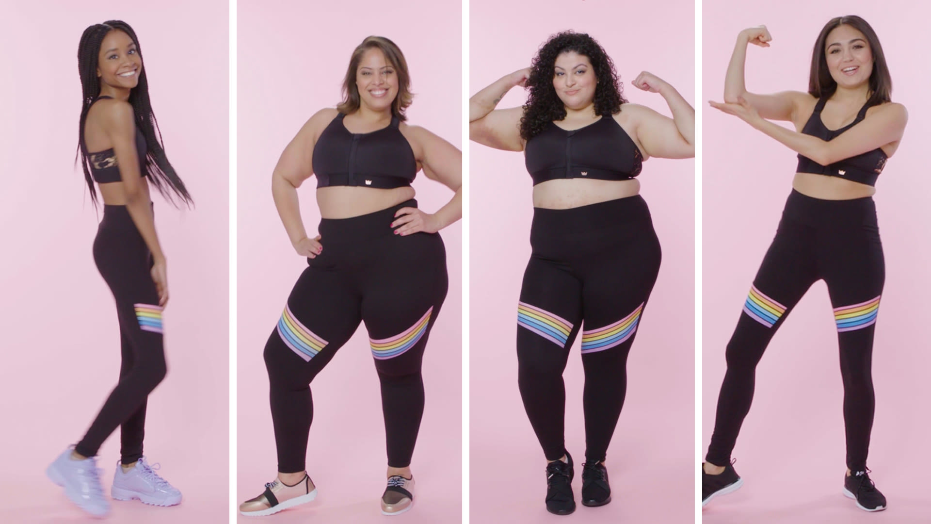 Watch Women Sizes 0 Through 28 Try on the Same Sports Bra, Body Talk
