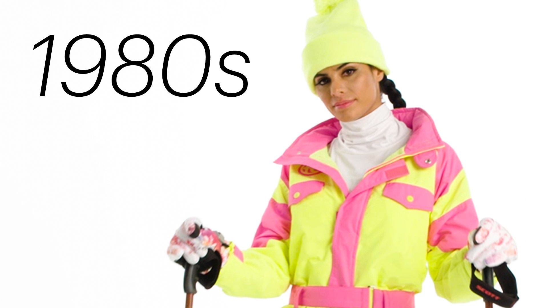 Watch 100 Years of Ski Clothes | Evolution | Glamour