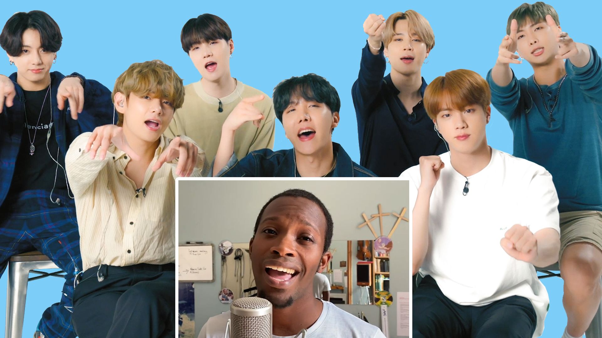 Watch Bts Watches Fan Covers On Youtube You Sang My Song Glamour
