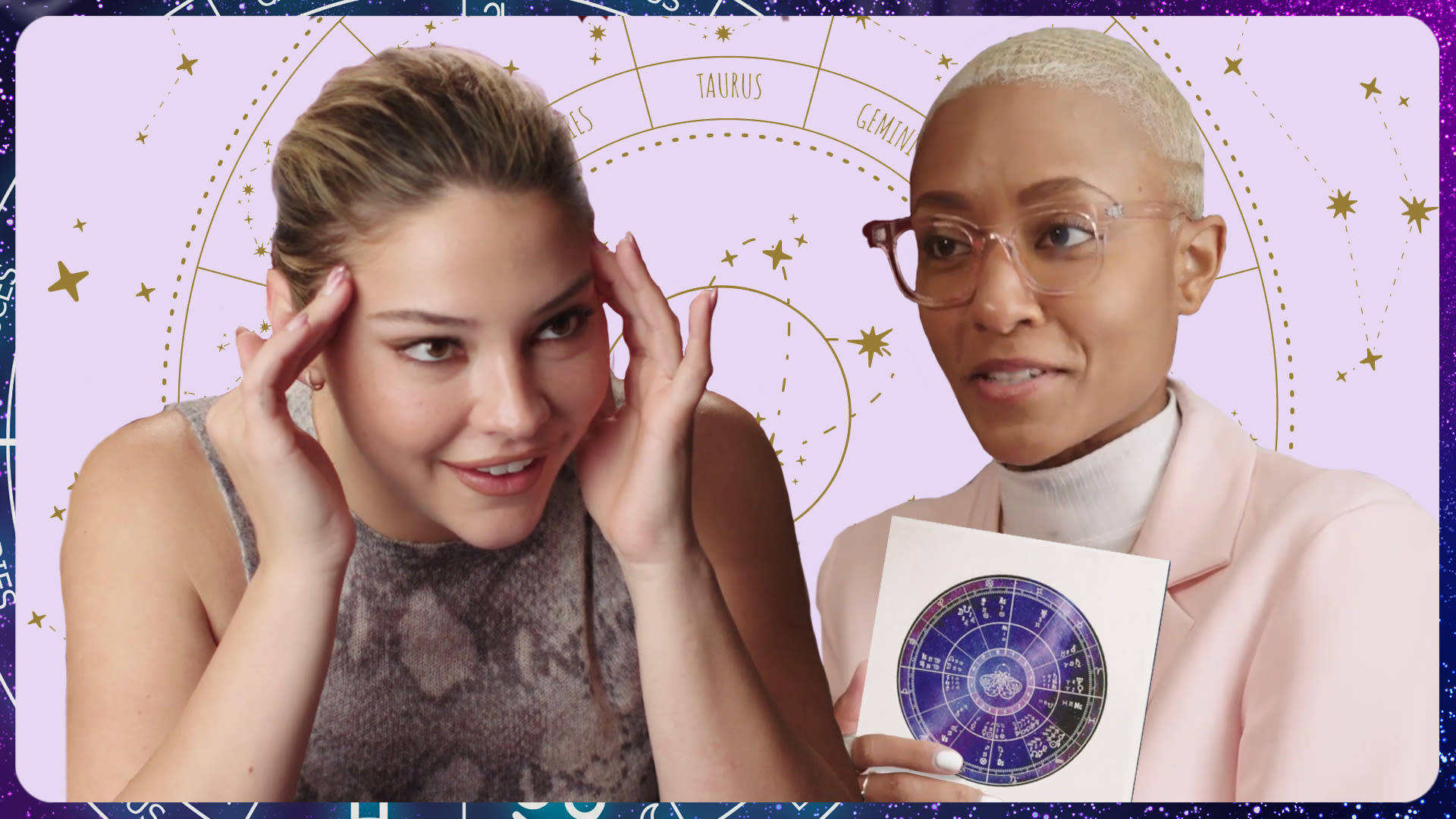 Watch Madelyn Cline Gets an Astrology Reading Reading the Stars Glamour