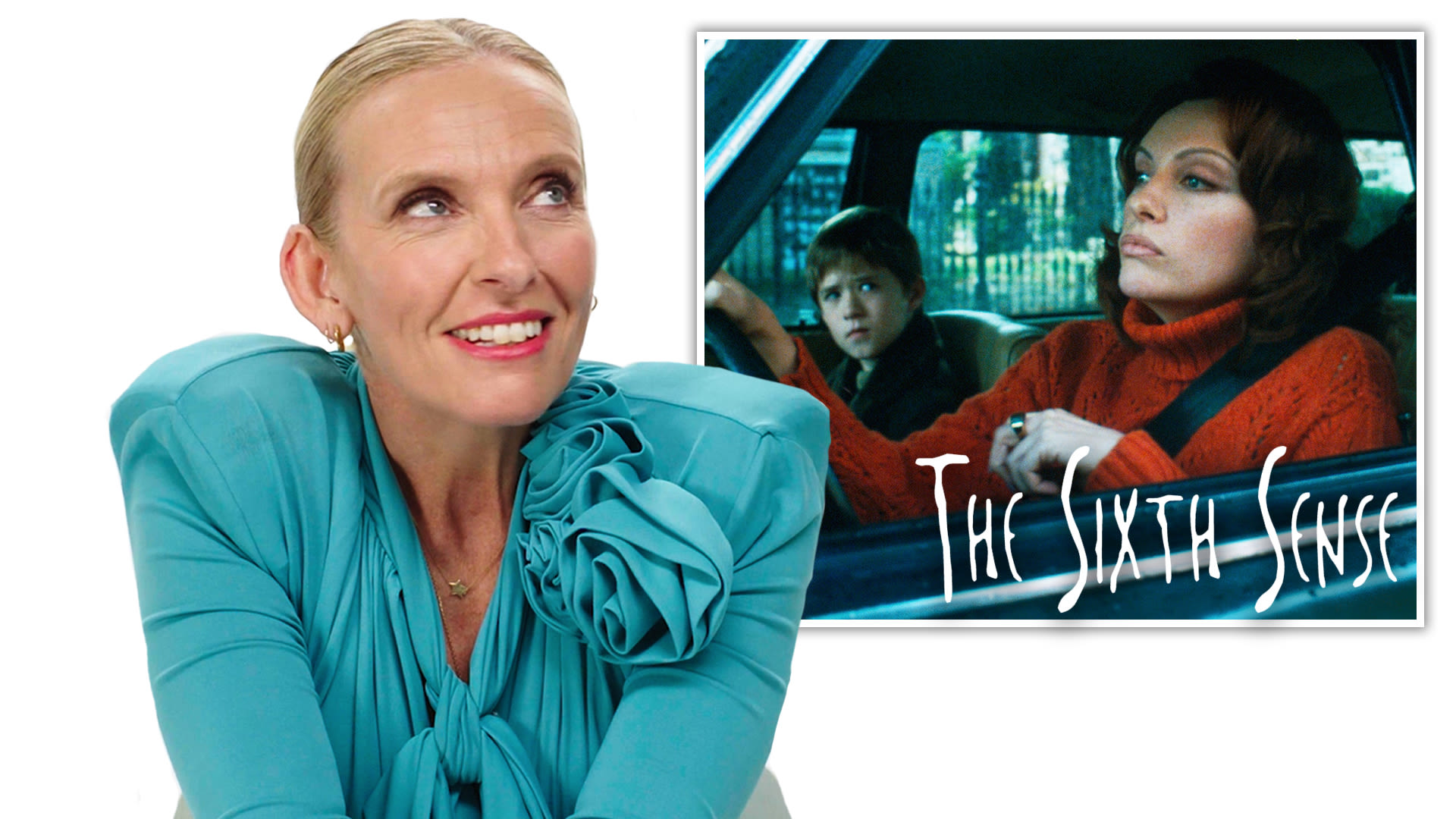 Watch Toni Collette Breaks Down Her Best Movie Looks, from "Hereditary