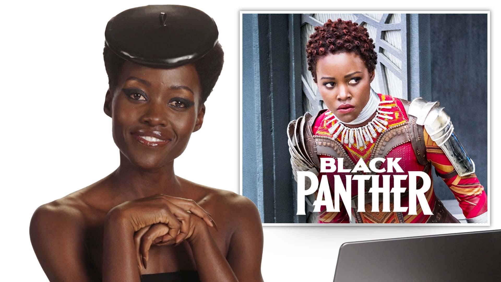 Black panther wig joke shop