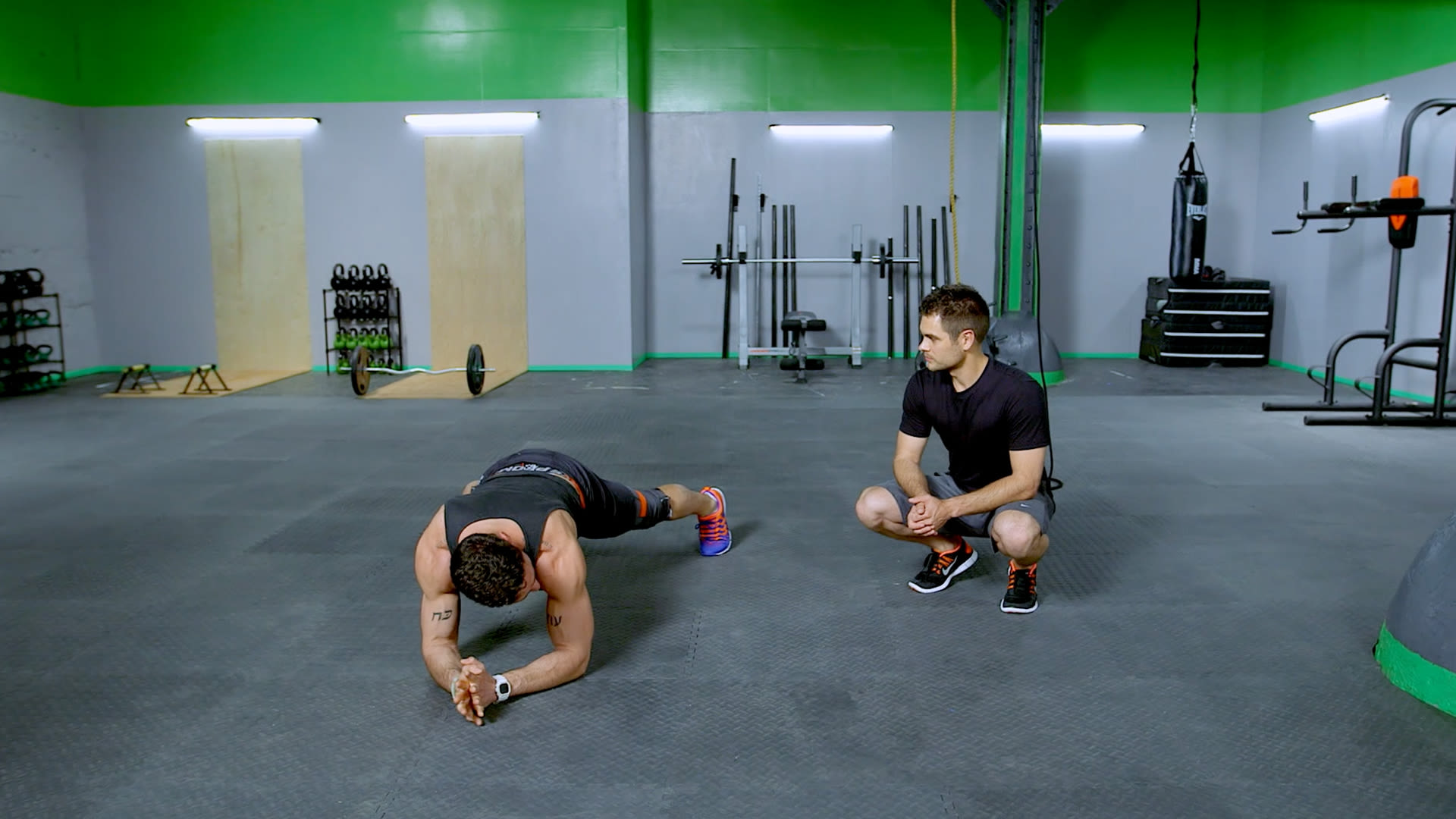 Watch Fighting Weight BOOT CAMP Core Workout GQ Video