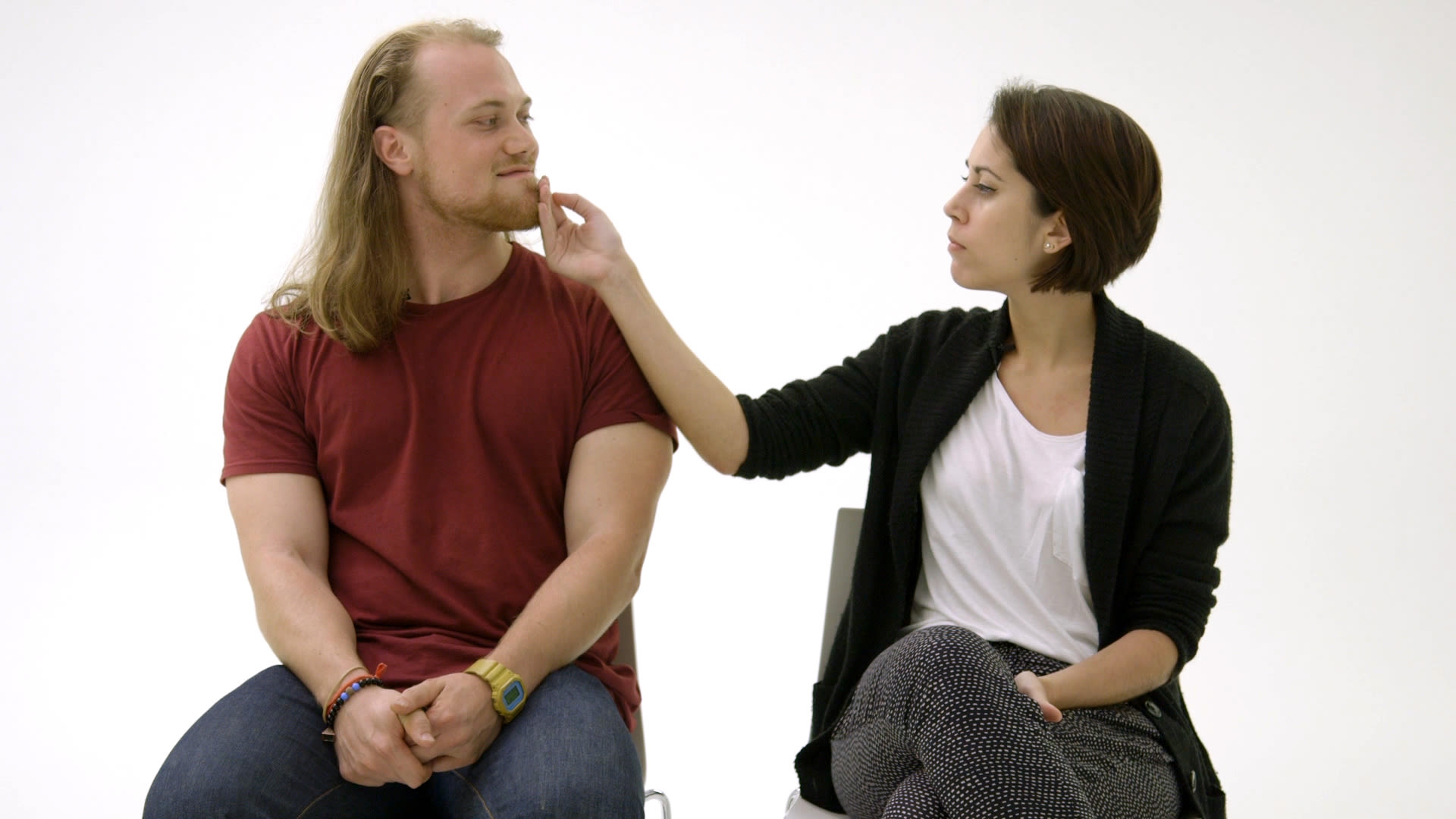 Watch Real-Life Couples Talk Beard Burn and How to Prevent It | GQ