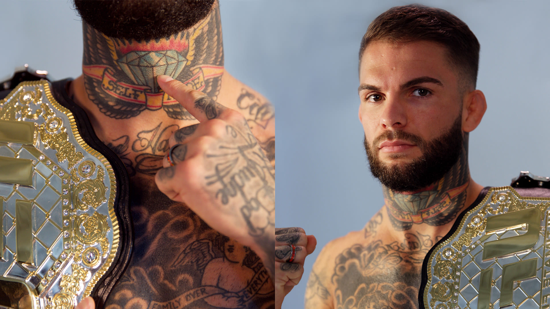 Watch Cody Garbrandt Explains His Tattoos (And How His Mom Feels About That  Neck Ink) | Tattoo Tour | GQ