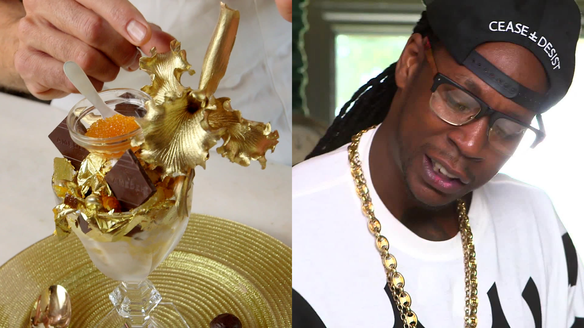 1920px x 1080px - Watch Eating $1K Ice Cream Sundaes with 2 Chainz | Most Expensivest Shit |  GQ