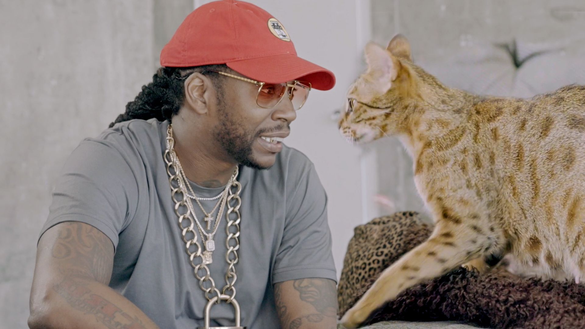 2 Chainz Finds Out How Cats Mate