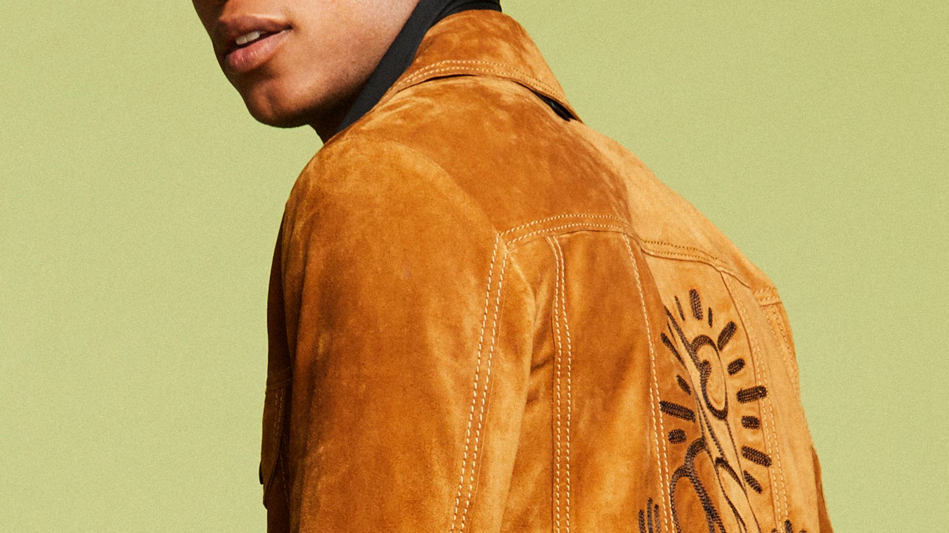 Gq store suede jacket