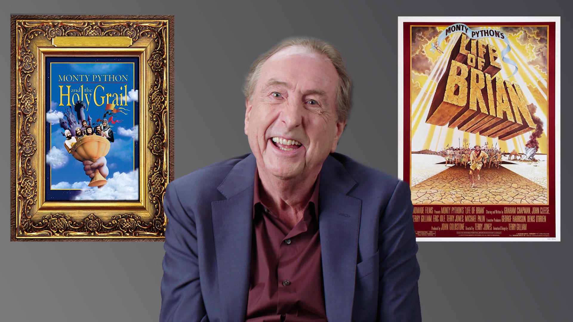 Watch Eric Idle Revisits His Most Iconic Characters Iconic Characters Gq