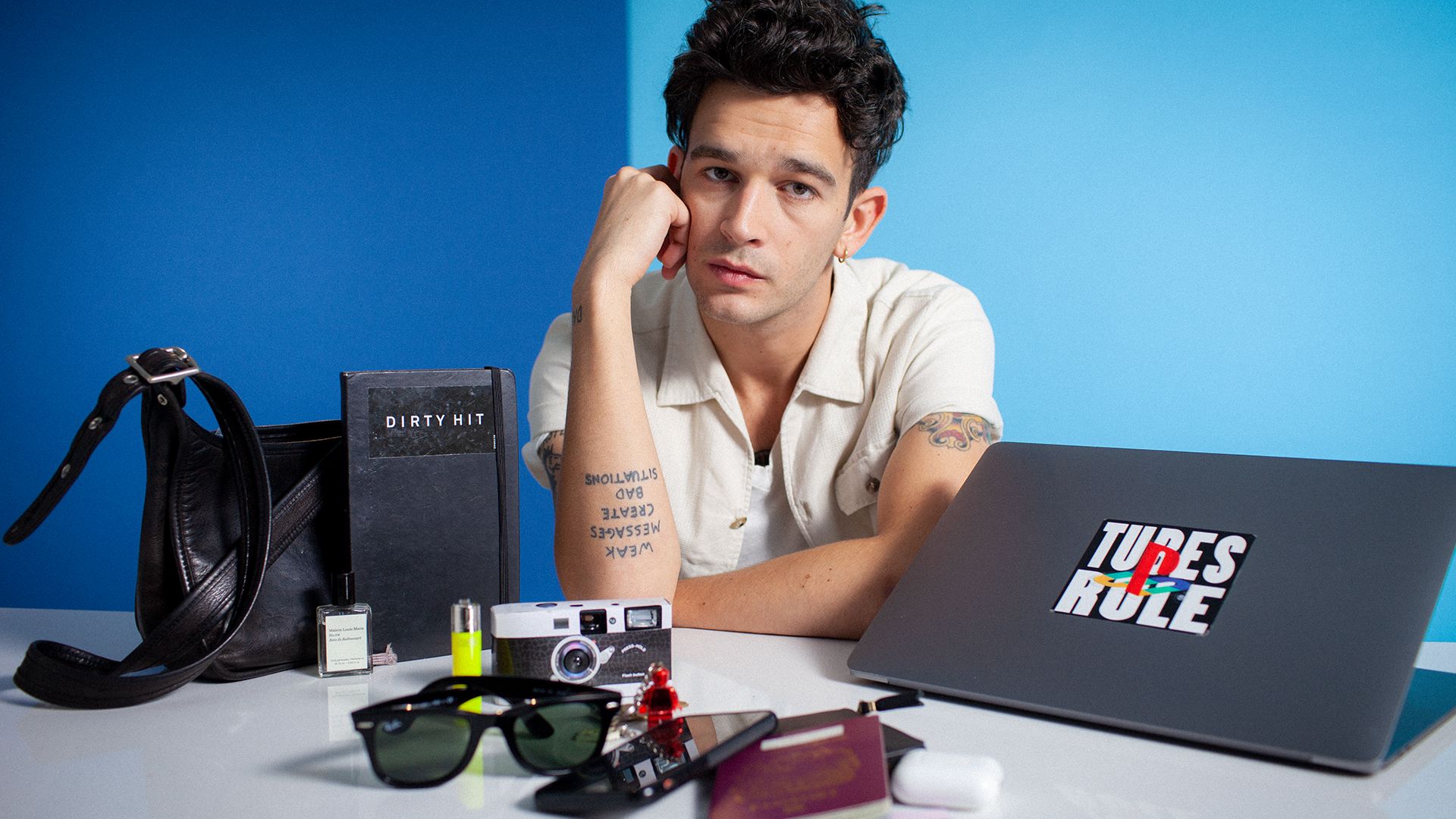 Watch 10 Things Matty Healy Cant Live Without 10 Essentials Gq 9803