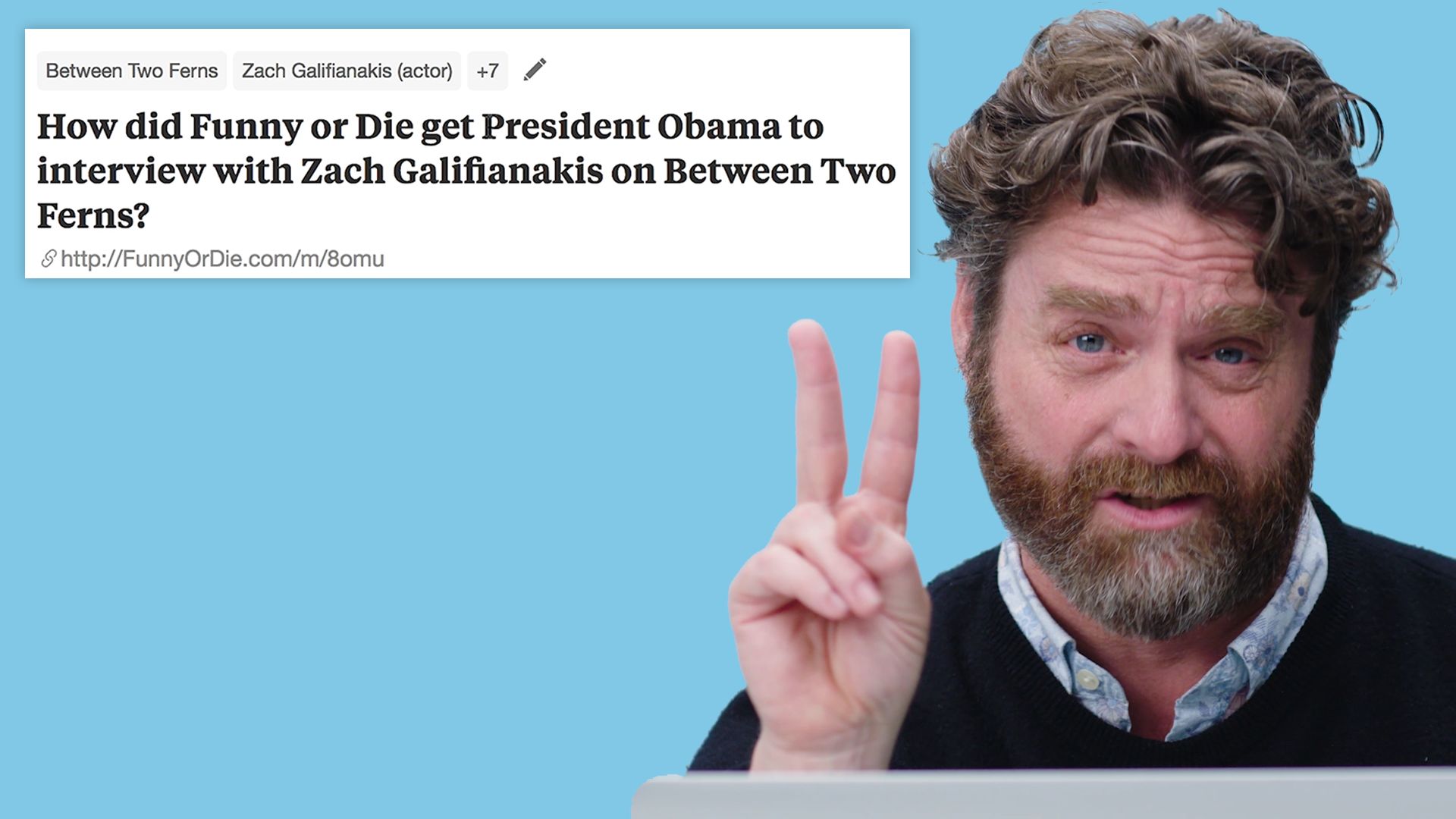 Watch Zach Galifianakis Goes Undercover on Reddit, YouTube and Twitter |  Actually Me | GQ