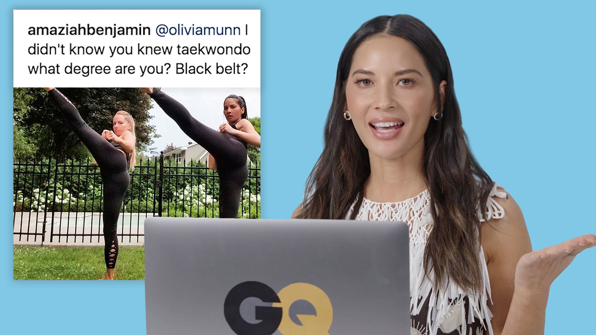 Watch Olivia Munn Goes Undercover on Reddit, YouTube and Twitter Actually Me GQ
