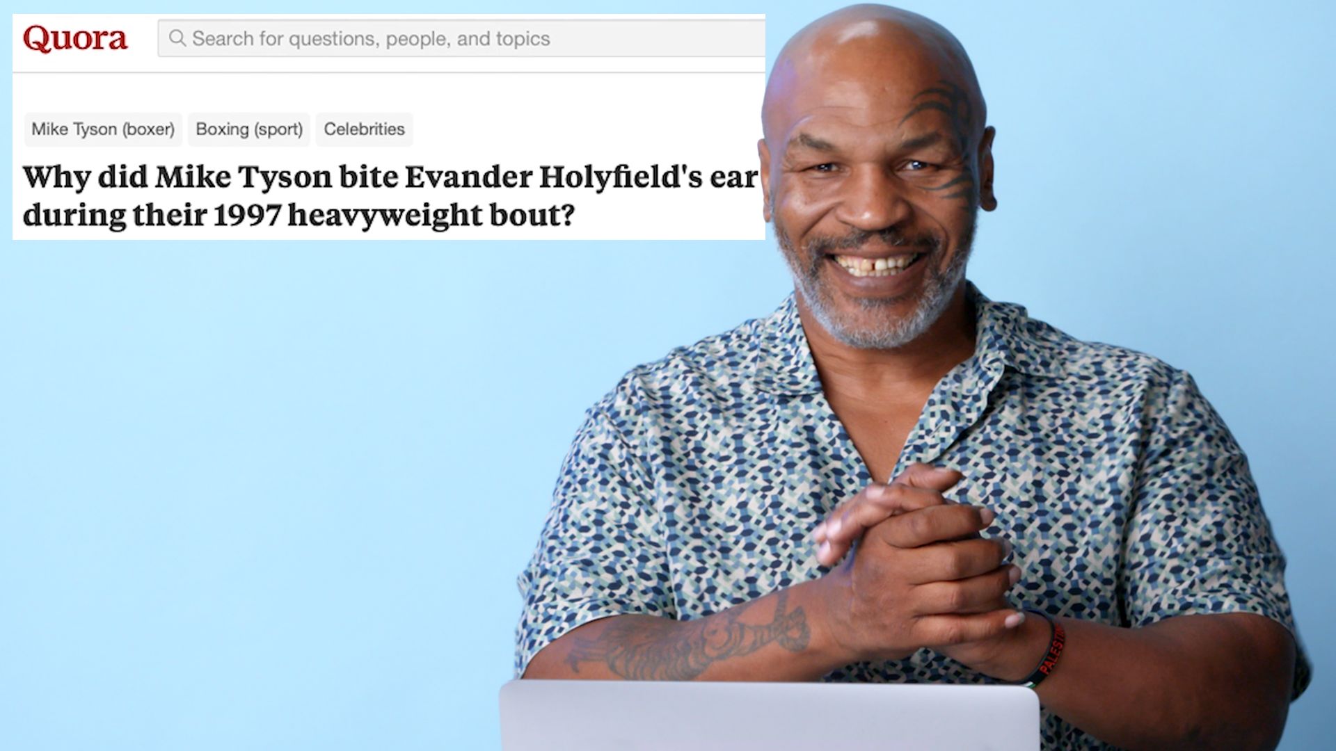 Watch Mike Tyson Goes Undercover on Reddit, YouTube and Twitter Actually Me GQ