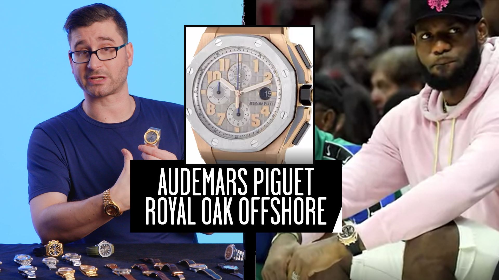 LeBron James is a hall-of-fame watch collector, too