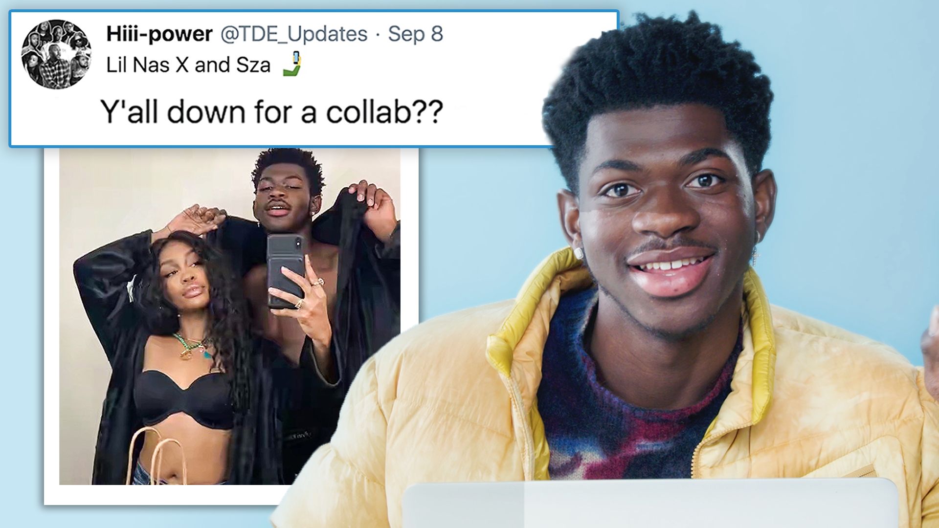 Watch Lil Nas X Goes Undercover on Reddit, Twitter and Instagram Actually Me GQ