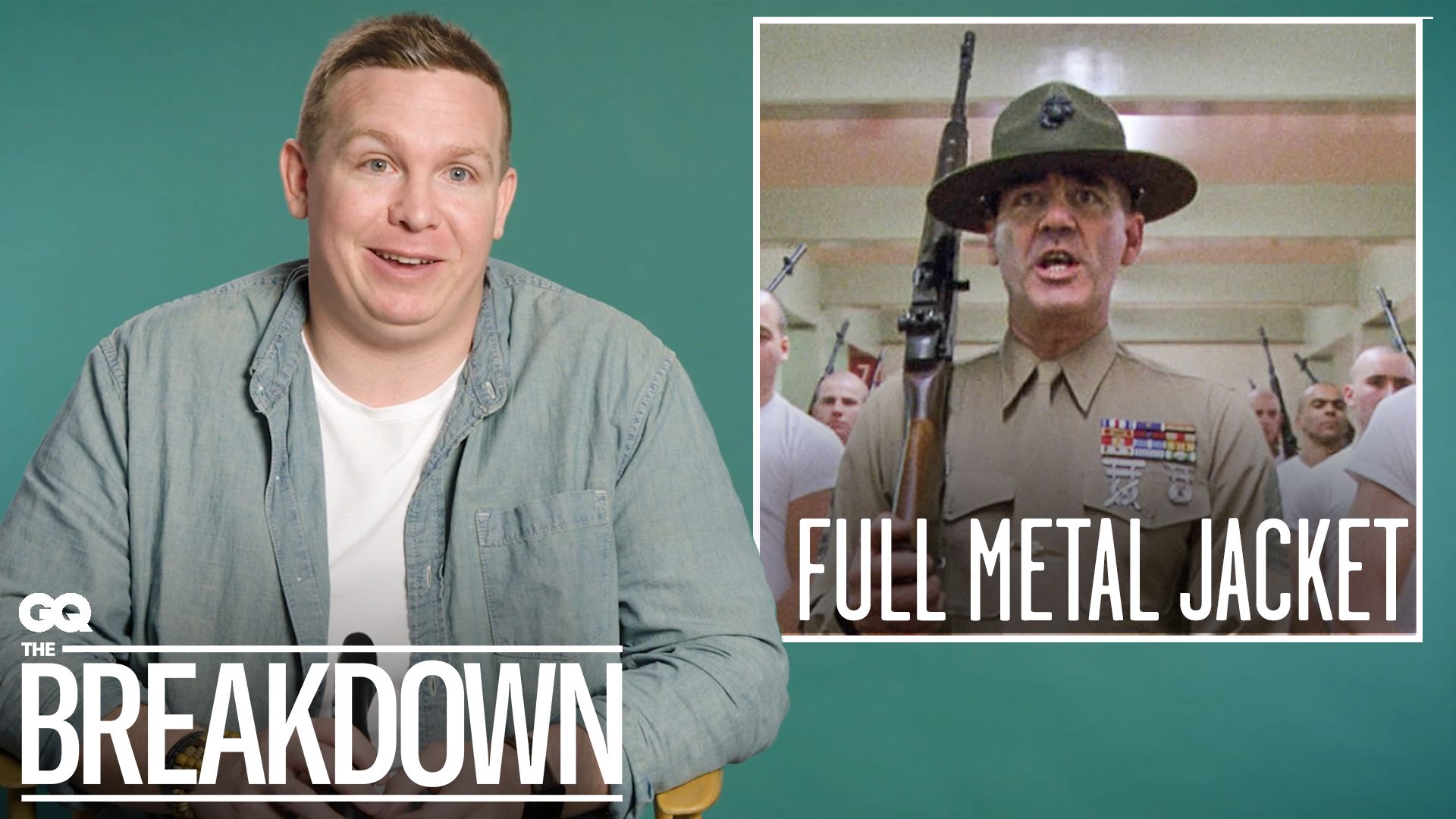 Watch US Marine Breaks Down Military Movies | The Breakdown | GQ