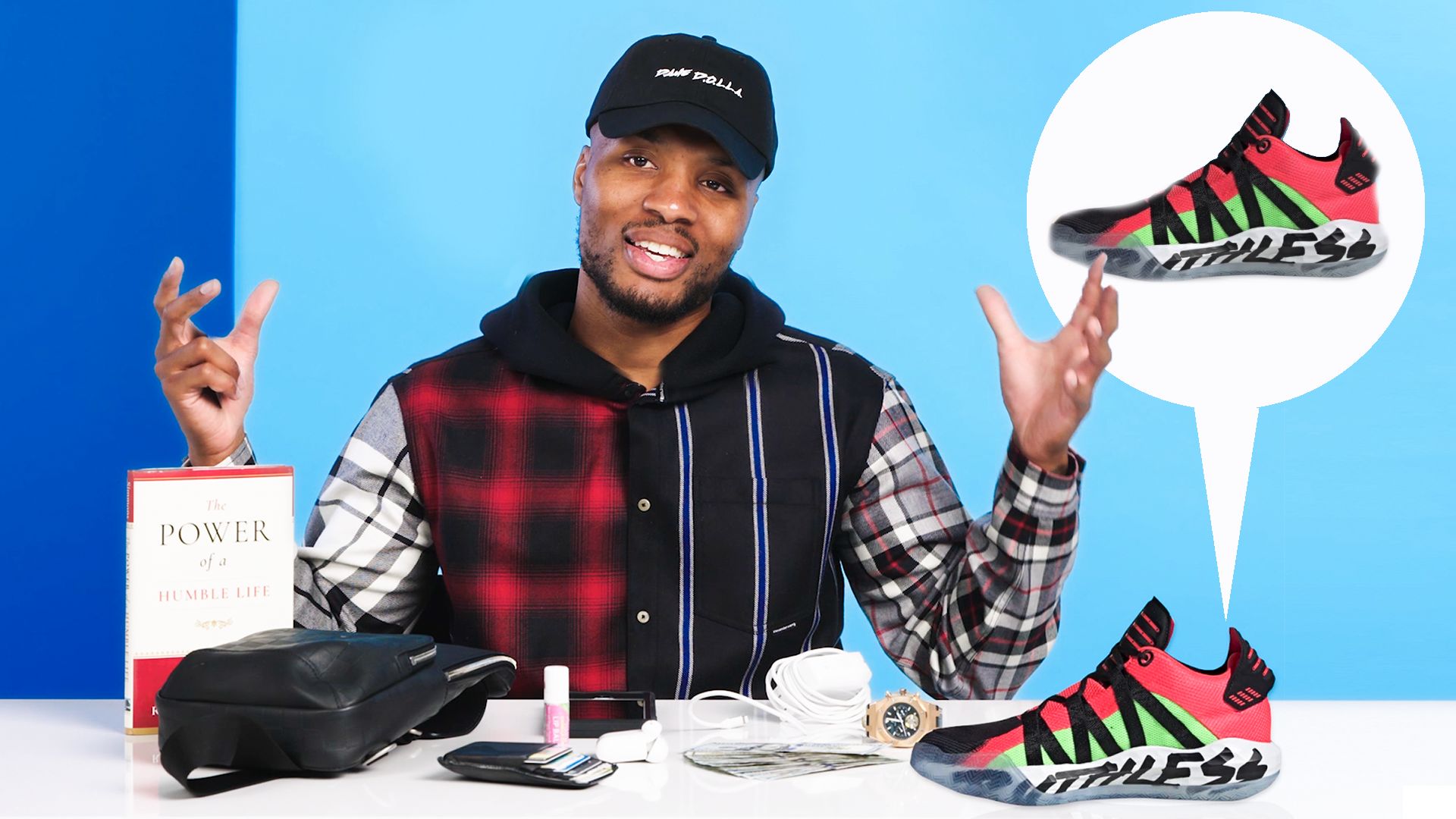 Watch 10 Things Damian Lillard Can't Live Without | 10 Essentials | GQ