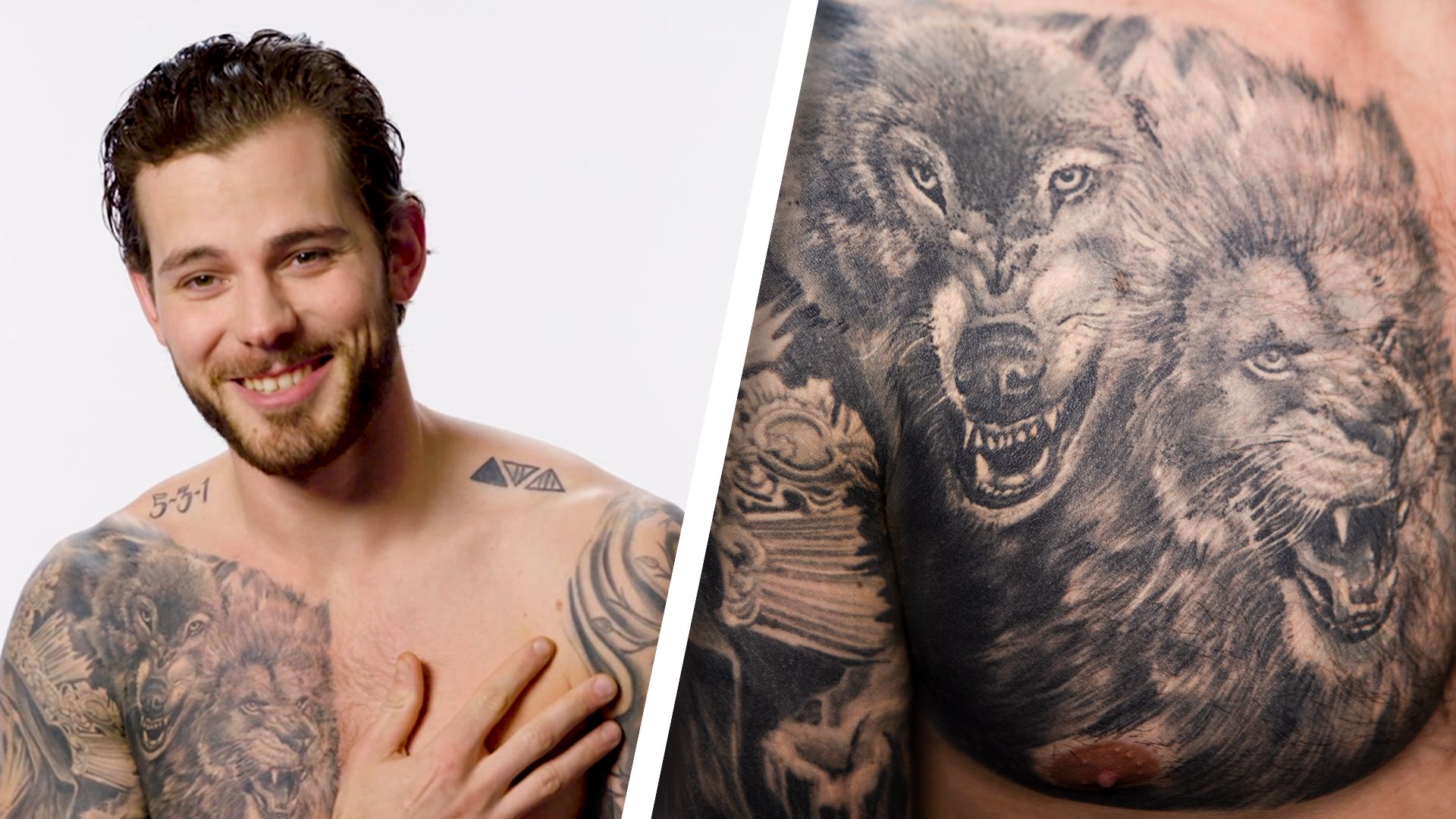 Watch Tyler Seguin Breaks Down His Tattoos Tattoo Tour GQ