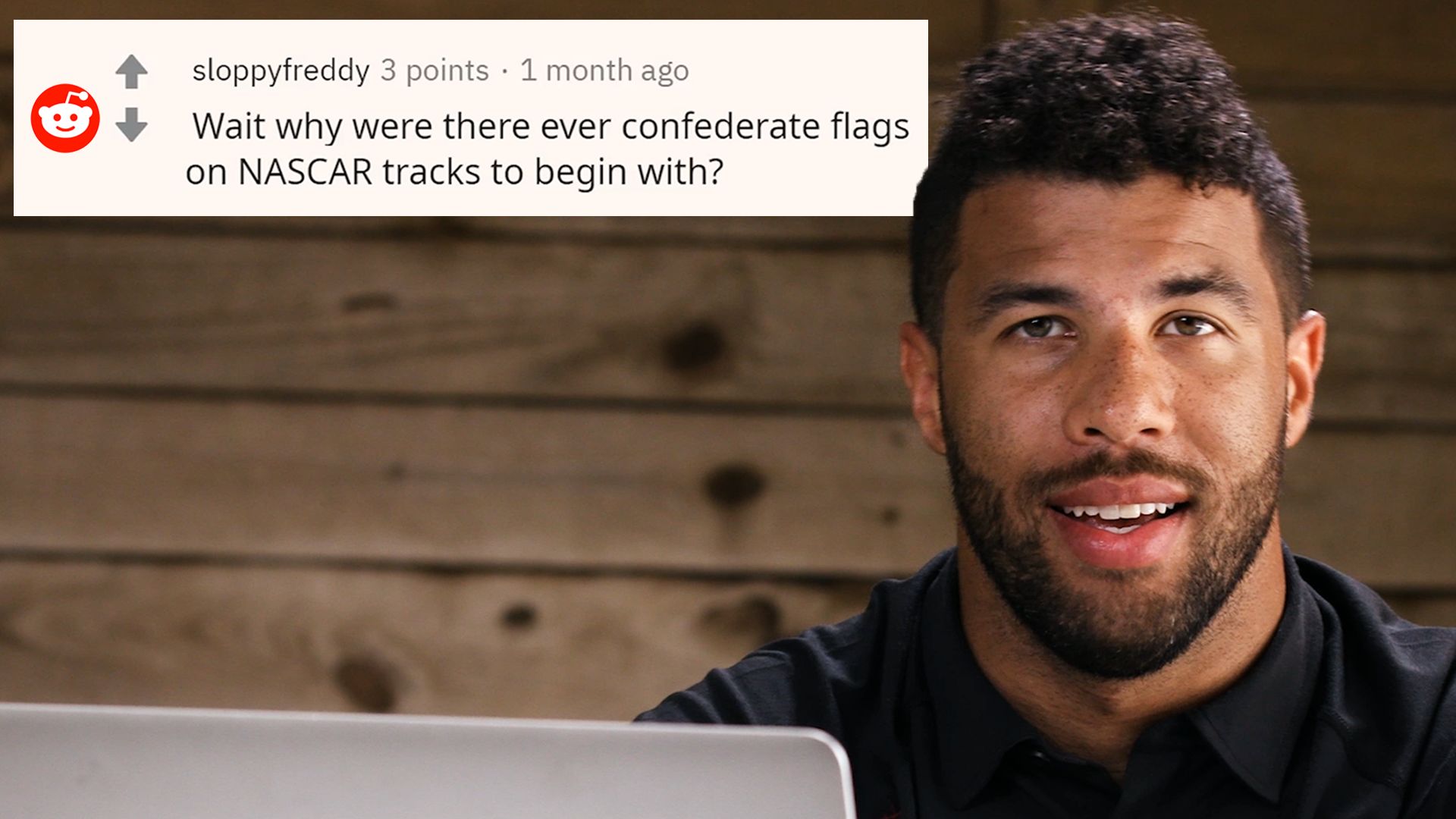Watch Bubba Wallace Goes Undercover on Reddit, YouTube and Twitter Actually Me GQ