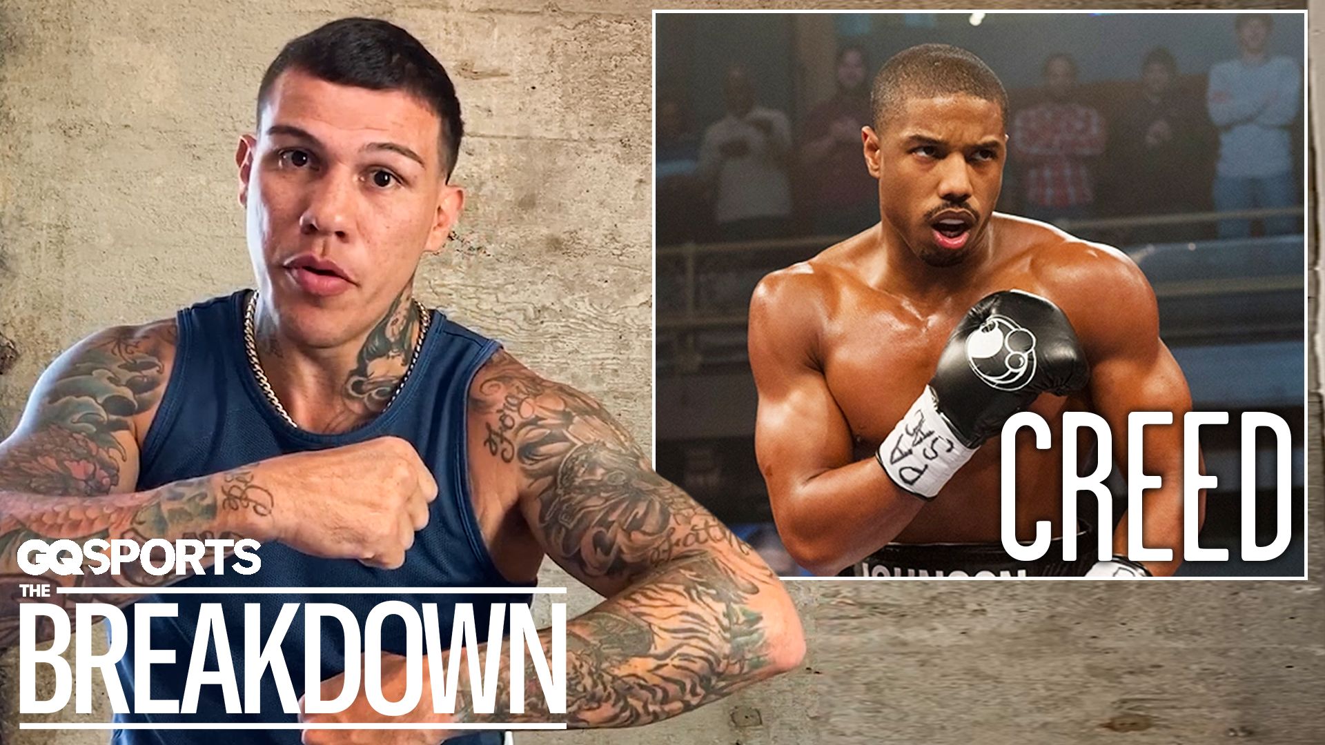 Watch Pro Boxer Gabriel Rosado Breaks Down Boxing Scenes From Movies The Breakdown Gq