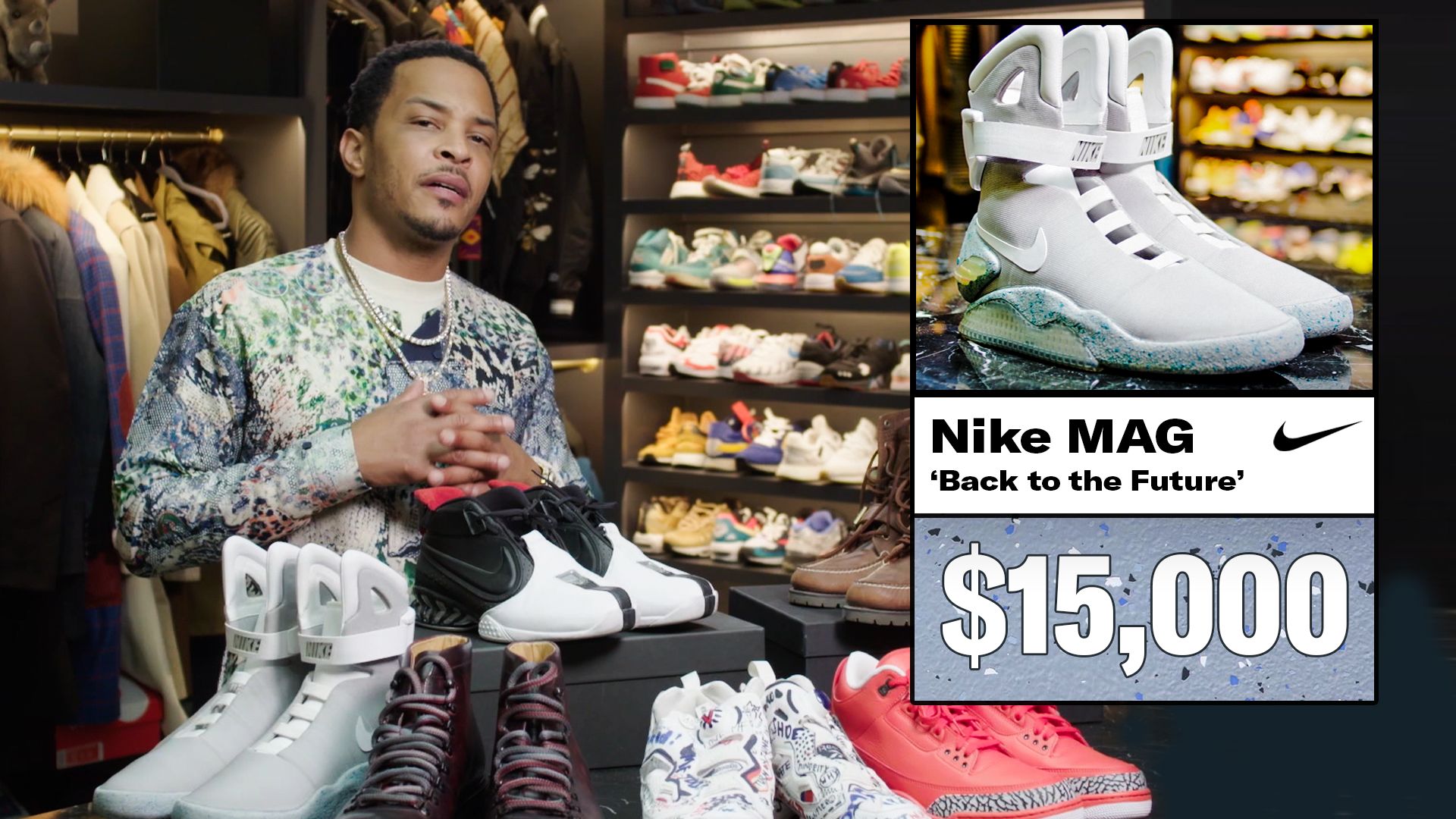 Watch . Shows Off His Sneaker Collection | My Life in Sneakers | GQ