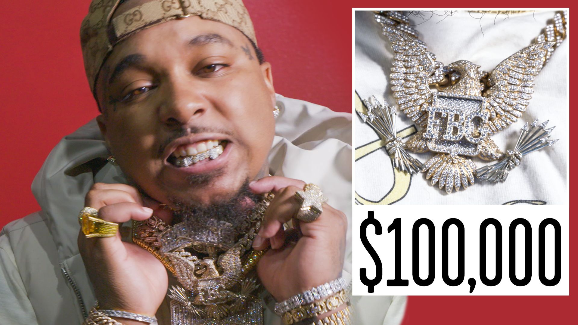Watch Doe Boy Shows Off His Insane Jewelry Collection | On The Rocks | GQ