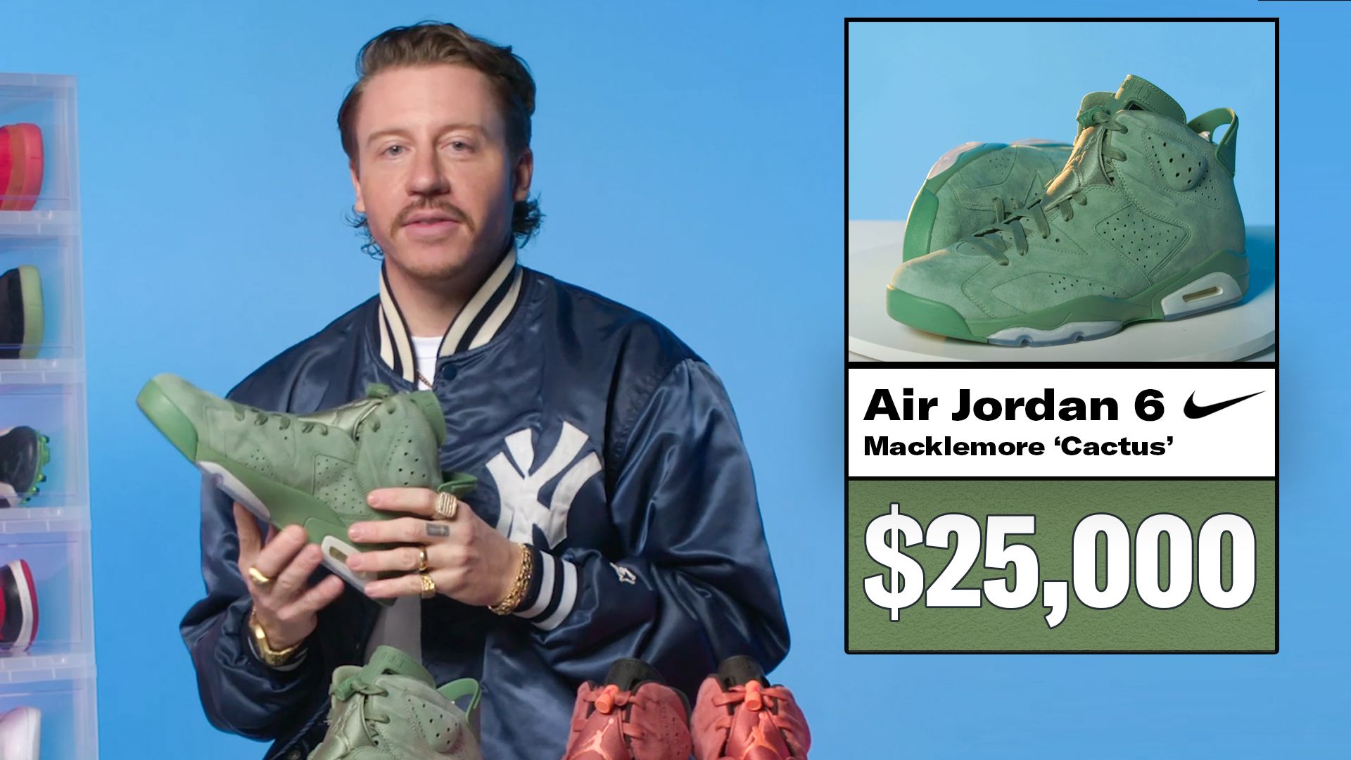 Watch My Life In Sneakers | Macklemore Shows Off His Sneaker Collection ... Macklemore Shoes